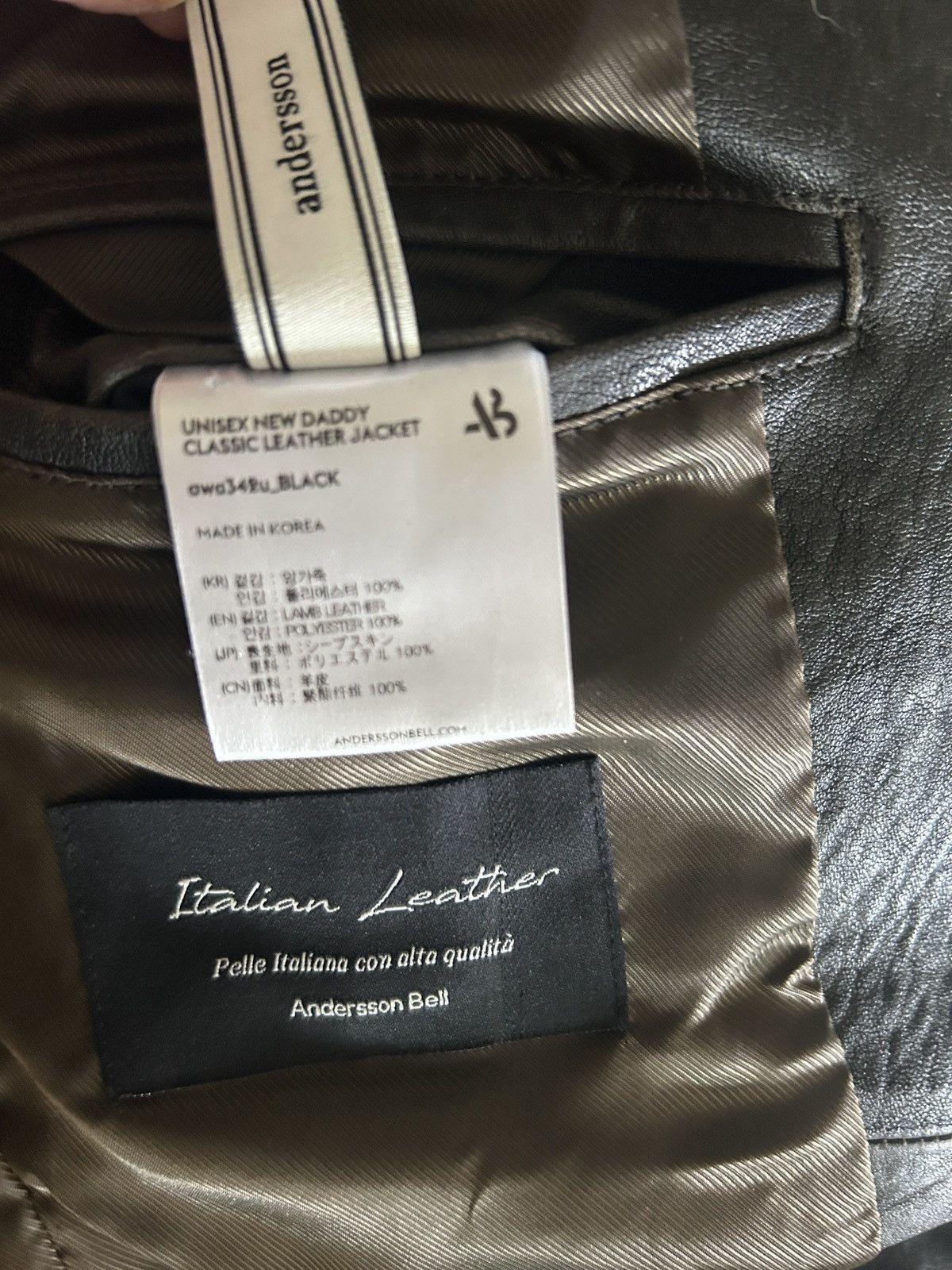 Andersson Bell Andersson Bell New Daddy Classic Distressed Leather Jacket Size US S / EU 44-46 / 1 - 10 Thumbnail