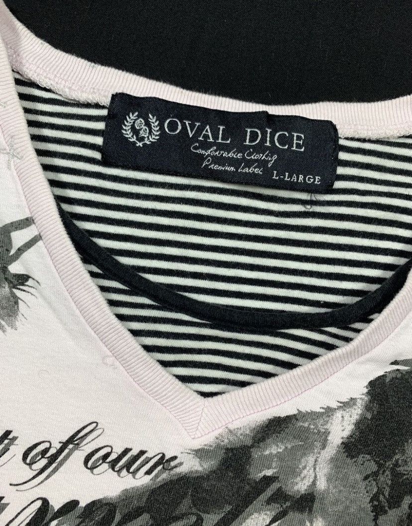 Japanese Brand Japanese oval Dice Double Layer Smoke Poem Longseleeve Size US L / EU 52-54 / 3 - 4 Thumbnail