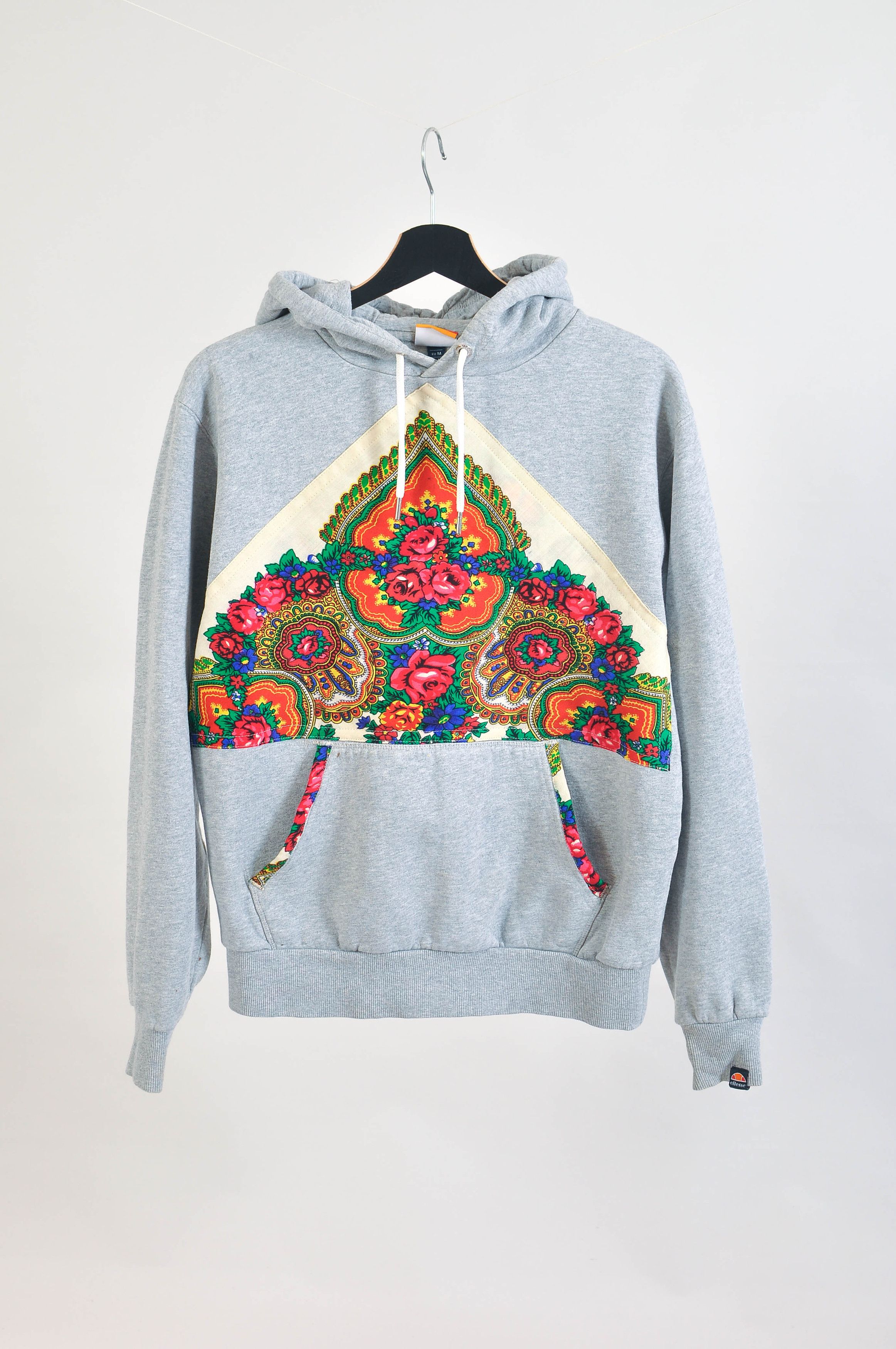 Ellesse Vintage 00s reworked Ellesse hoodie Size US M / EU 48-50 / 2 - 1 Thumbnail
