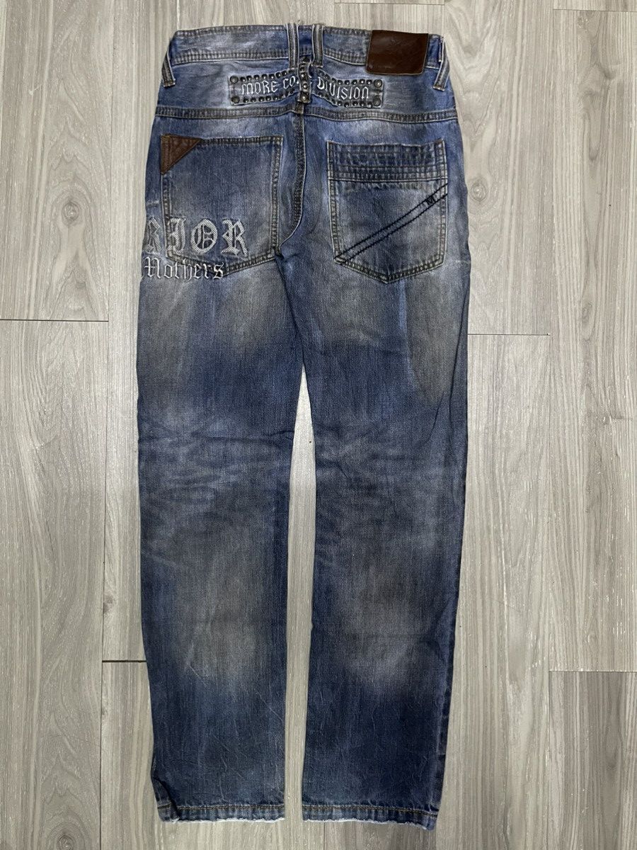 Designer × Japanese Brand MCD More Core Division - Japanese Jeans Wax Look Honeycomb Size US 30 / EU 46 - 6 Thumbnail
