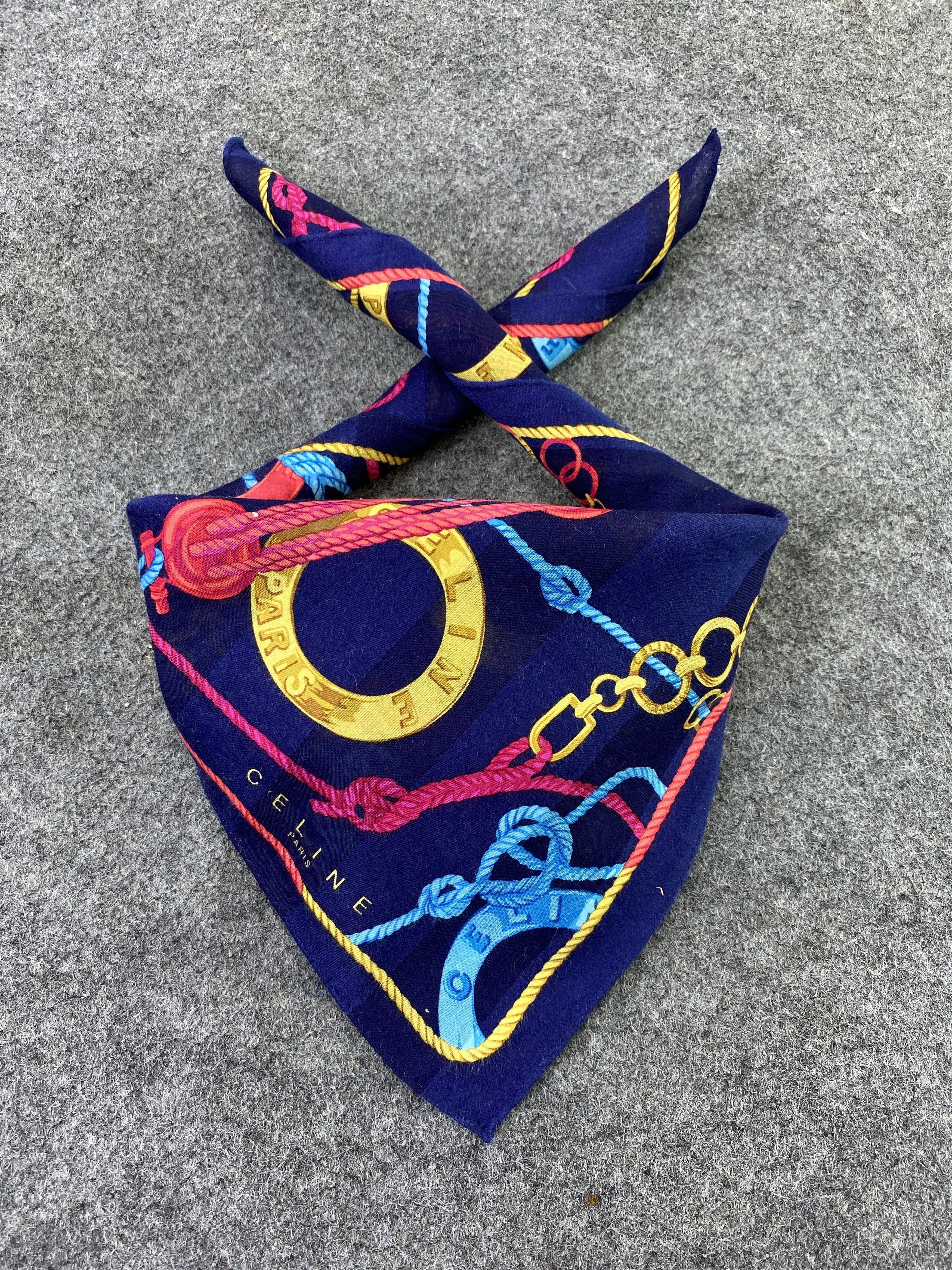 Celine Celine handkerchief bandana neckerchief-B251 Size ONE SIZE - 2 Thumbnail