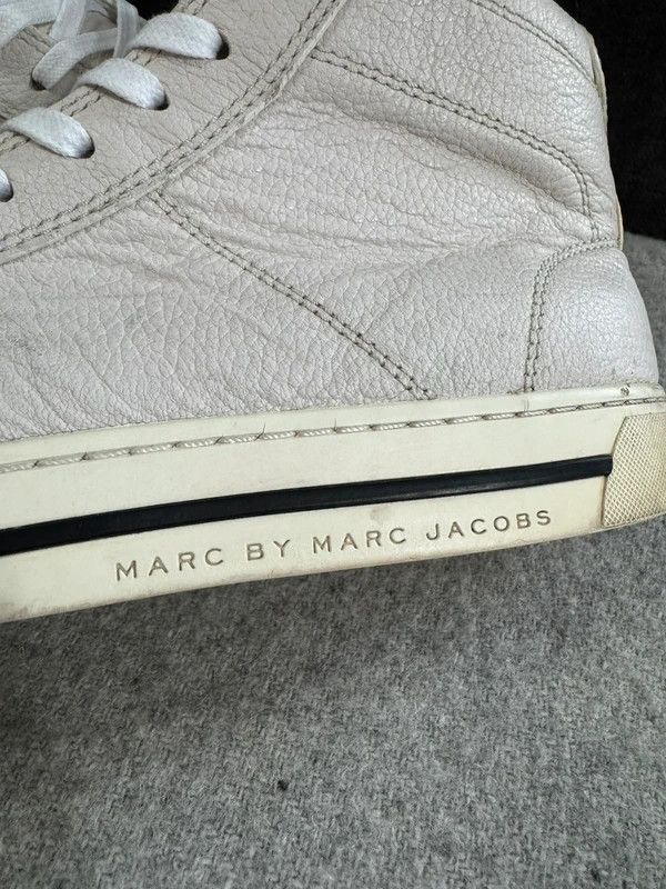 Marc by Marc Jacobs Marc by Marc Jacobs Glazed High Top Sneaker Leather size 38 Size US 8 / IT 38 - 9 Thumbnail