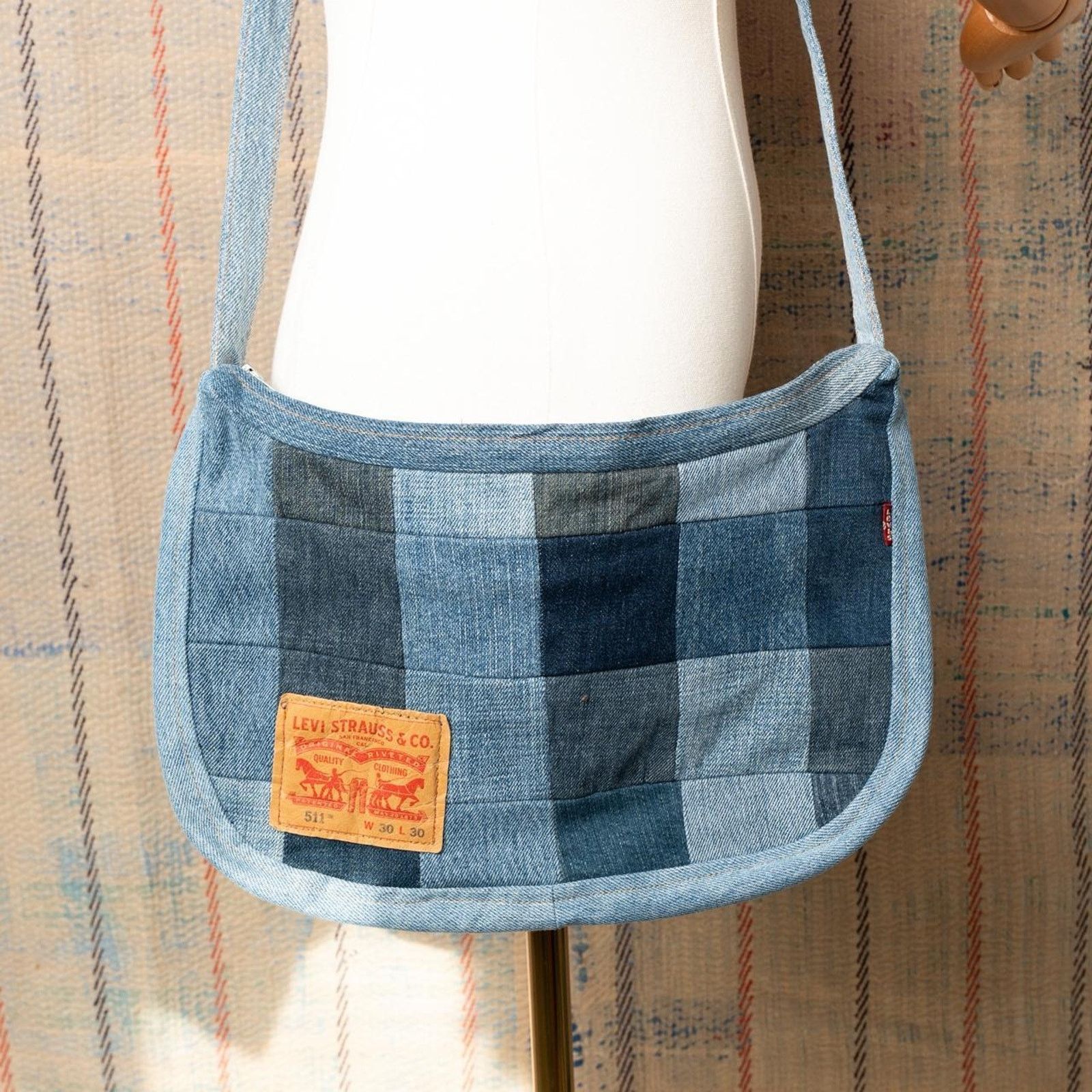 Other Custom upcycled crossbody bag Size ONE SIZE - 1 Thumbnail