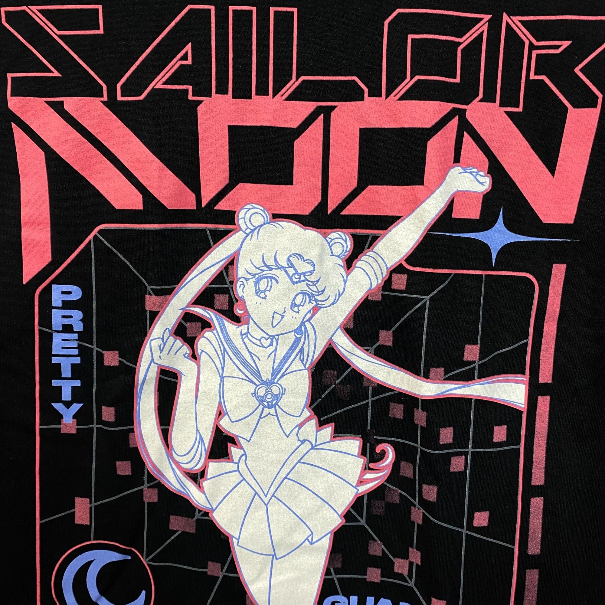 Anime Pretty Guardians Sailor Moon Vaporwave Portrait Anime Graphi Size US S / EU 44-46 / 1 - 2 Thumbnail