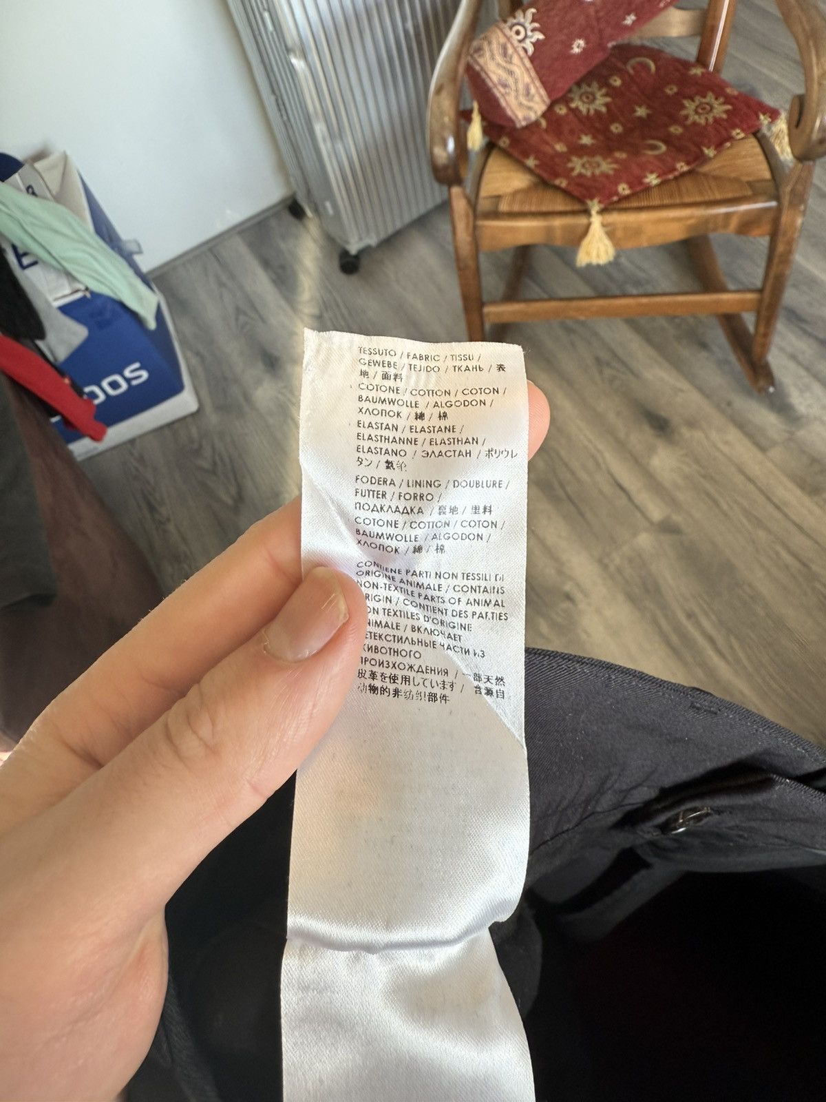 Gucci Gucci “Riding” Black Cotton Trousers Size US 36 / EU 52 - 12 Thumbnail