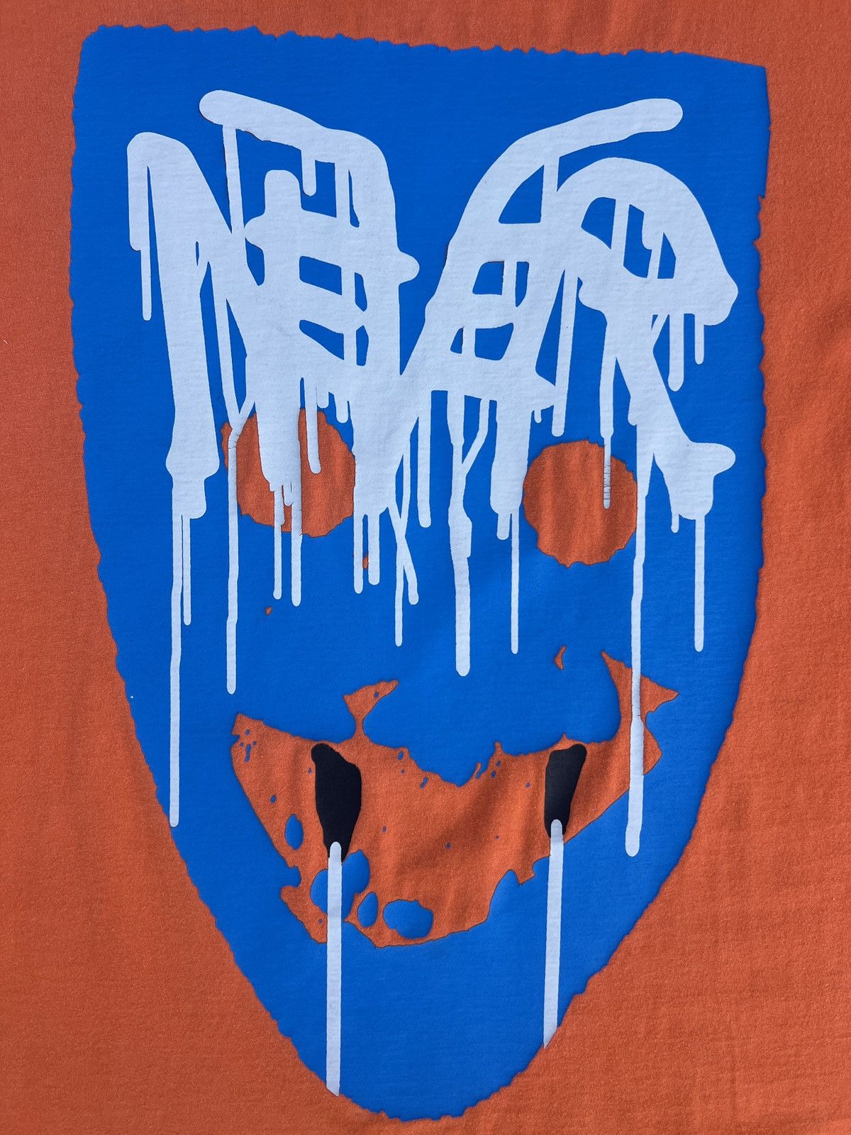Drain Gang Drain Gang Bladee Orange Never Tee Size US XL / EU 56 / 4 - 2 Thumbnail