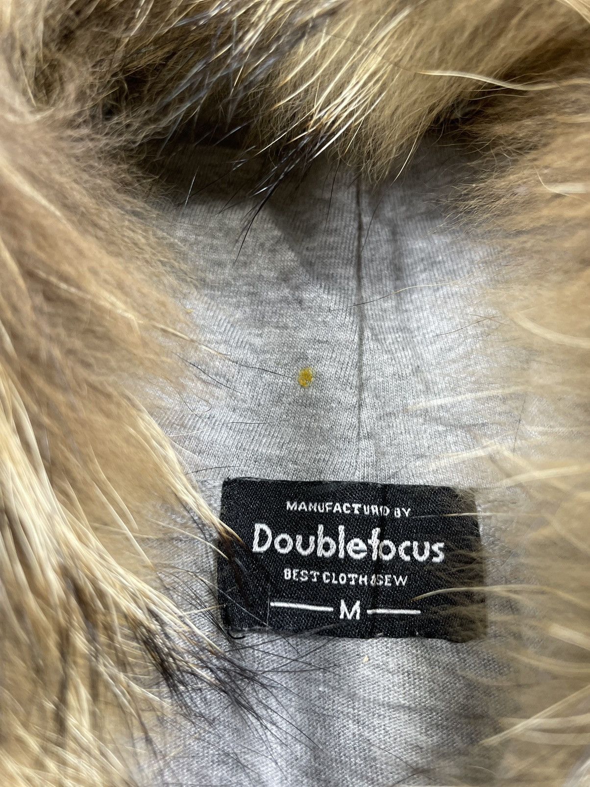 If Six Was Nine × Japanese Brand × Vintage 💸BINDINGOFFER💸 Doublefocus Poem fur zip hoodie Size M / US 6-8 / IT 42-44 - 3 Thumbnail