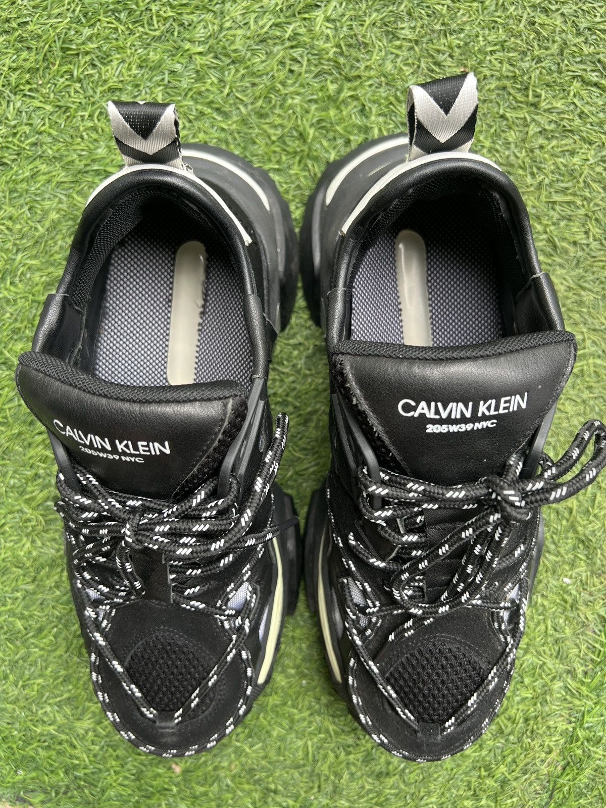 Calvin Klein 205W39NYC (💥RARE) Calvin Klein 205W39NYC Black Sneakers Size US 7 / EU 40 - 5 Thumbnail