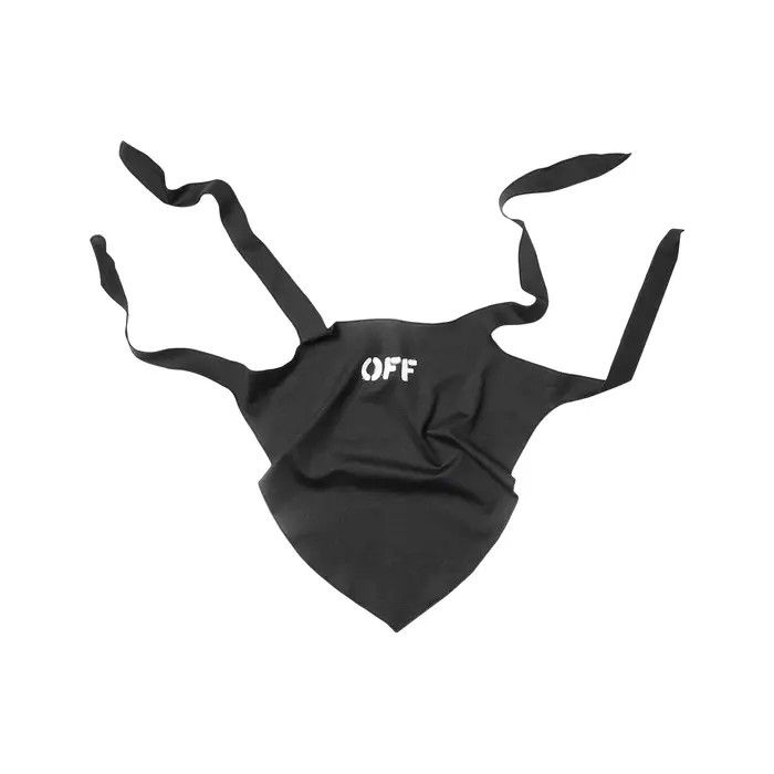 Off-White o1y0225 Size : OS / Logo Mask in Black Size ONE SIZE - 1 Thumbnail