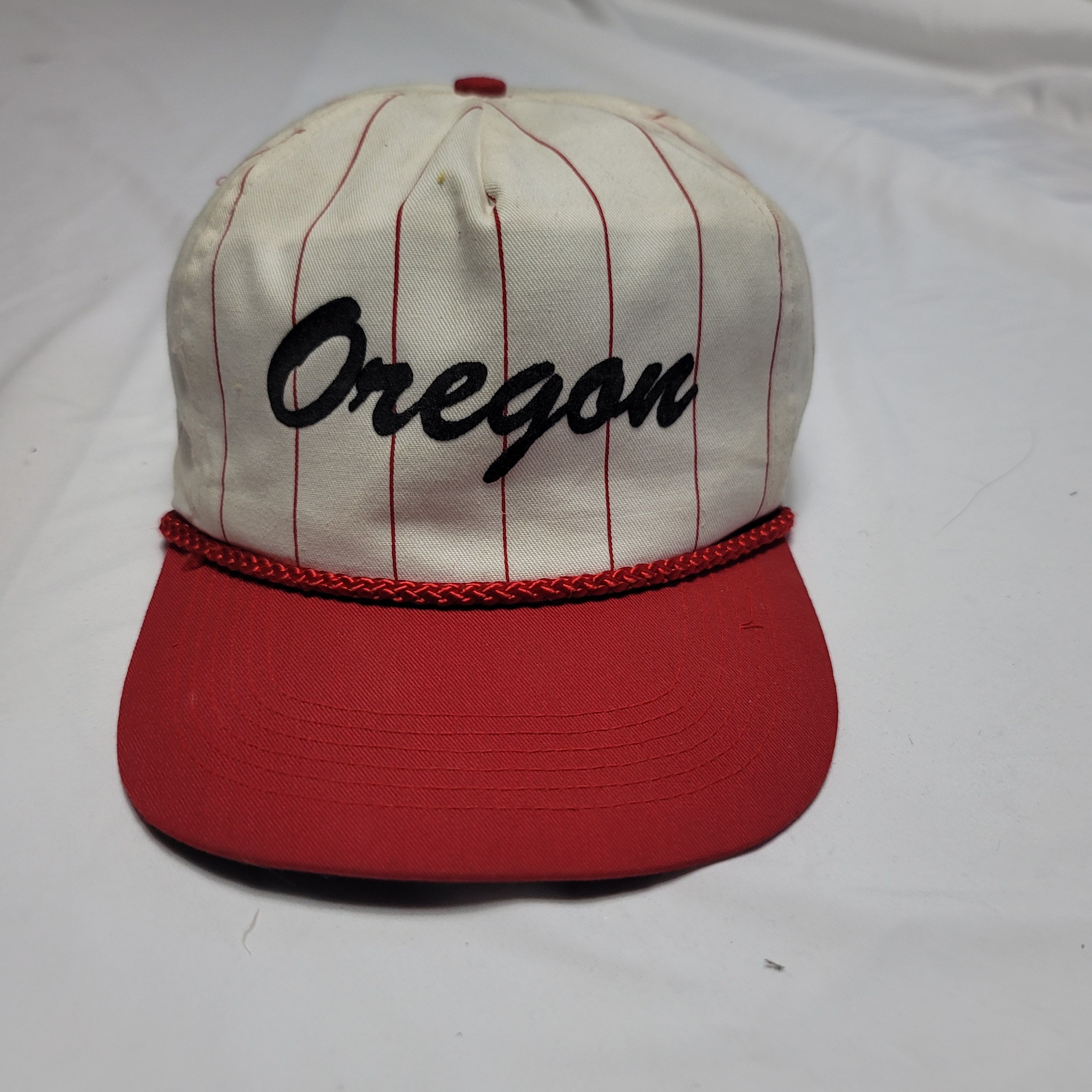 Vintage Vintage Oregon Pinstripe Snapback Hat Size ONE SIZE - 1 Thumbnail