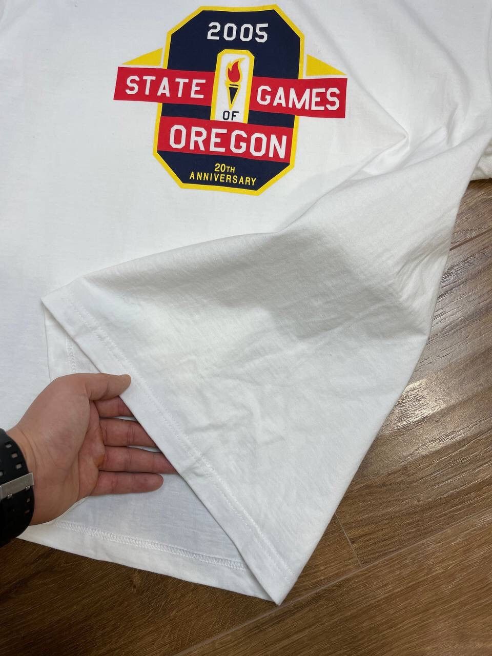 Nike × Vintage Vintage Bike Y2K Style Big Logo Games Oregon Tee Shirt Polo Size US M / EU 48-50 / 2 - 9 Thumbnail