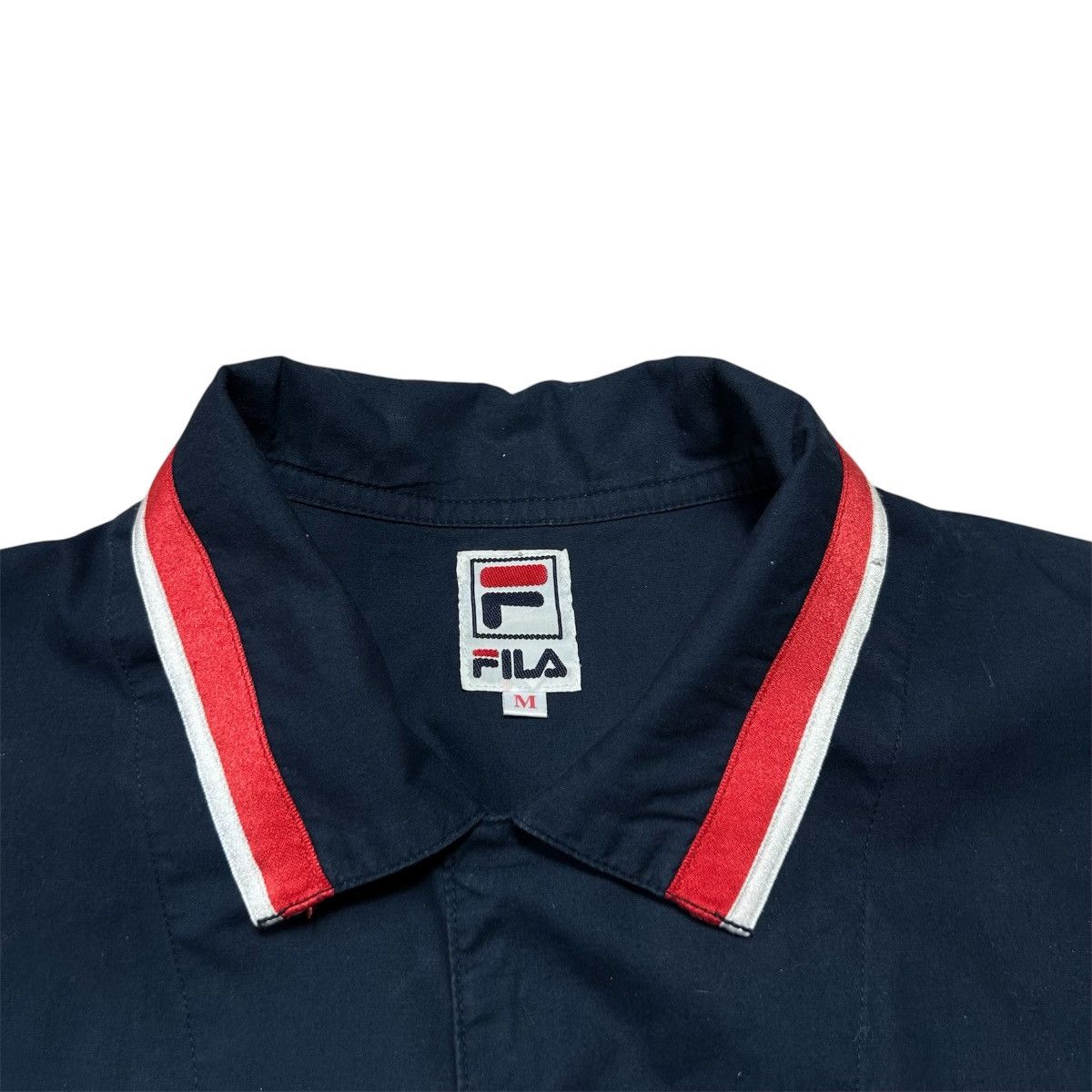 Fila Vintage Fila Logo Button Up Shirt Size US M / EU 48-50 / 2 - 4 Thumbnail