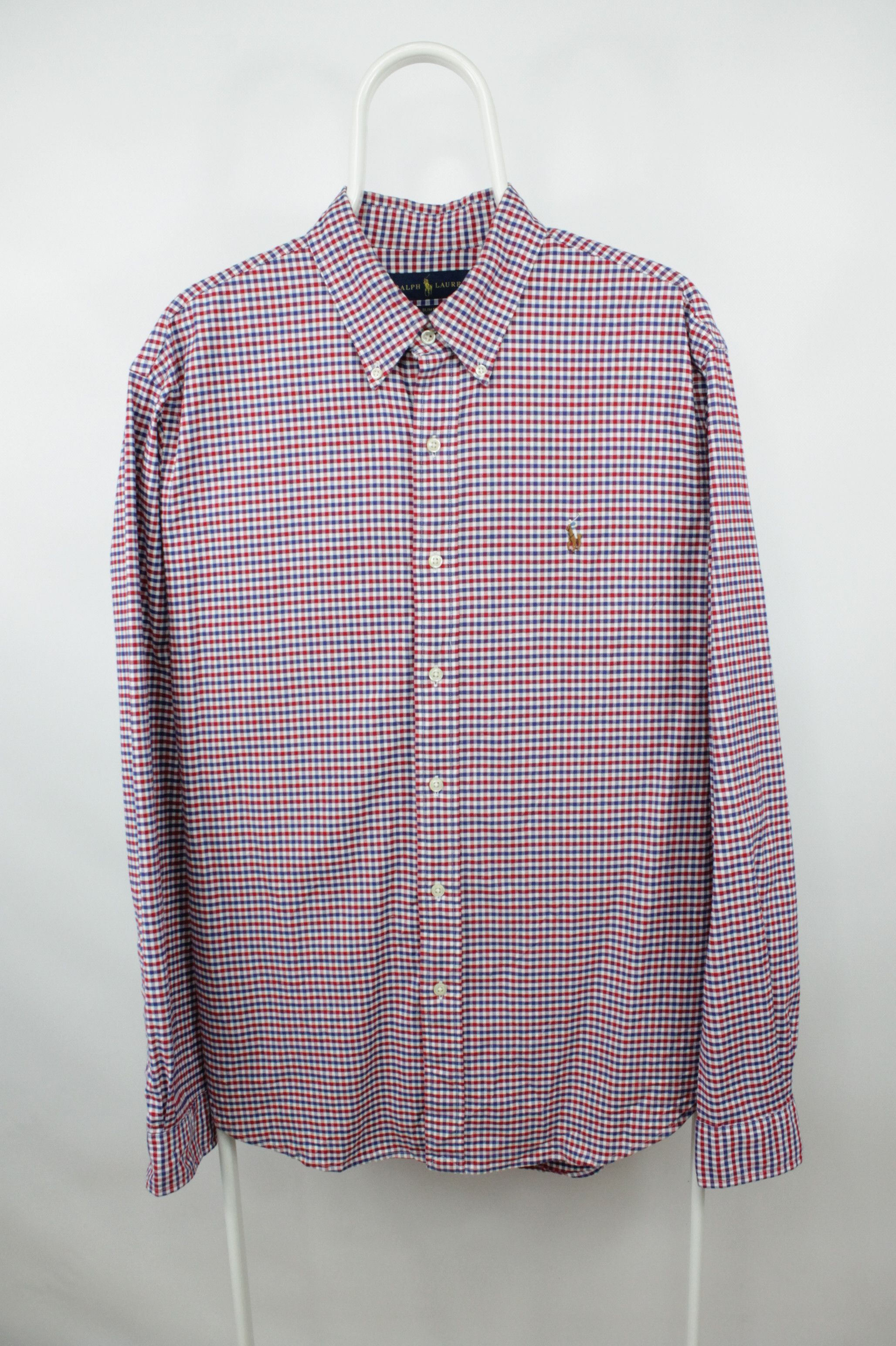 Polo Ralph Lauren × Ralph Lauren Polo Ralph Lauren Slim Fit Multicolor Checked Shirt Size US XL / EU 56 / 4 - 1 Thumbnail