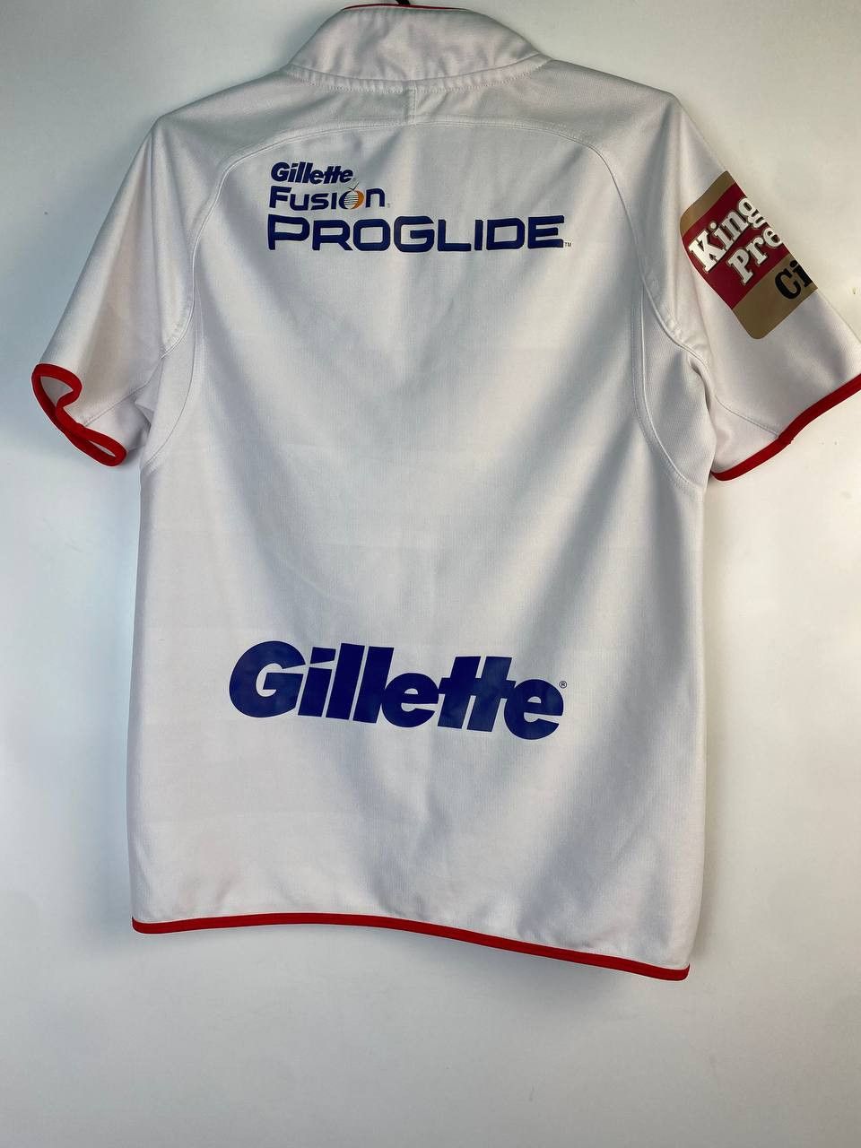 Vintage RUGBY WORLD CUP ENGLAND AND WALES 2013 ISC SHIRT SIGNED Size US S / EU 44-46 / 1 - 7 Thumbnail