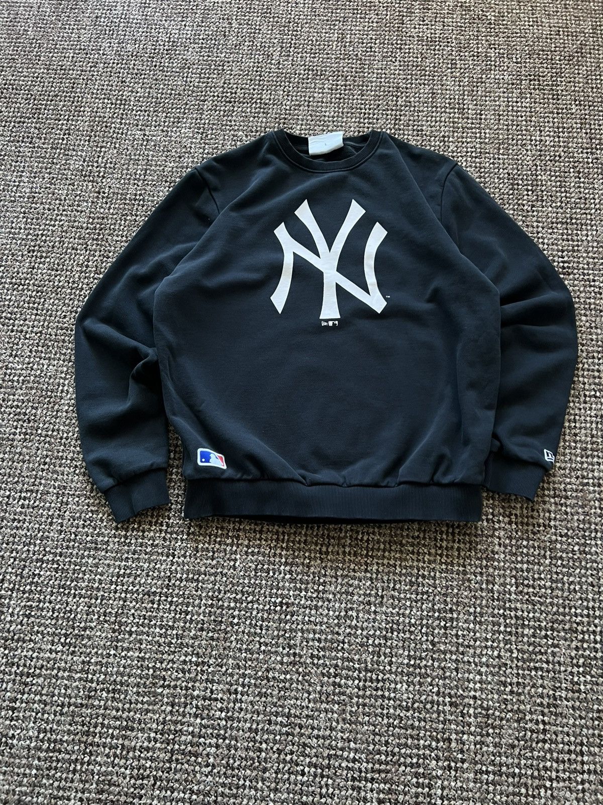 MLB BIG SIZE BIG LOGO MLB YANKEES NY SWEATSHIRT VINTAGE L Size US L / EU 52-54 / 3 - 2 Thumbnail