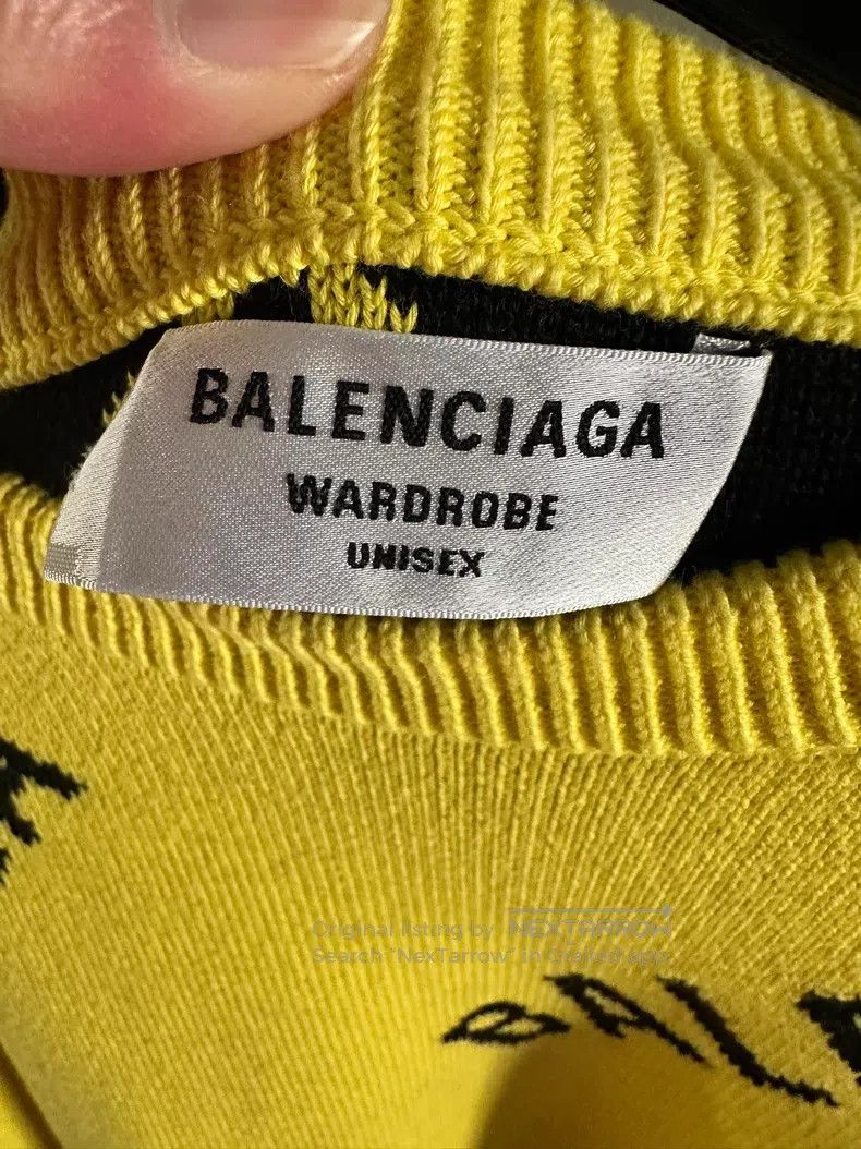 Balenciaga Balenciaga Sweater Size US M / EU 48-50 / 2 - 2 Thumbnail