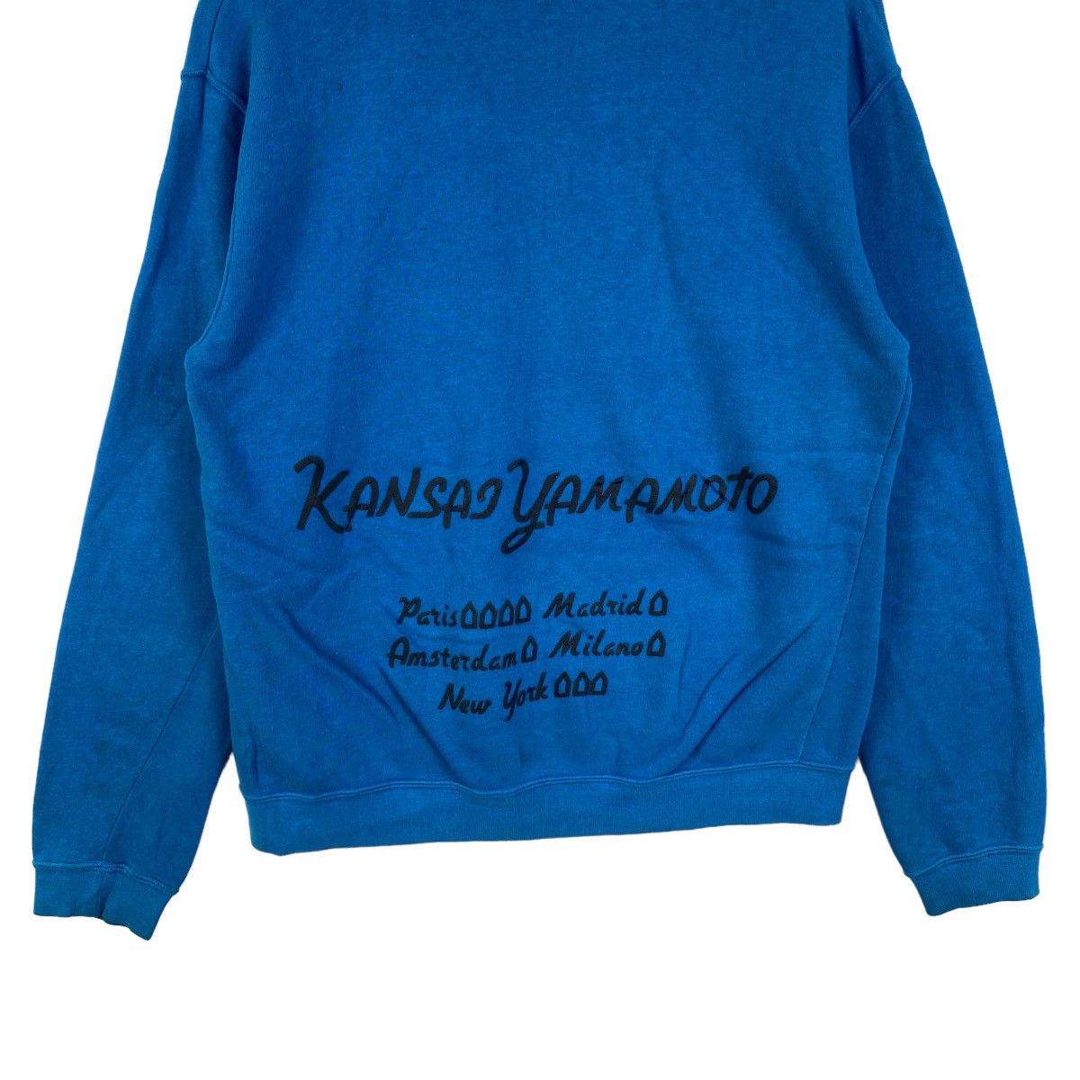 Japanese Brand × Kansai Yamamoto Vintage KANSAI YAMAMOTO Autumn Winter Big Logo Sweatshirt Size US S / EU 44-46 / 1 - 4 Thumbnail