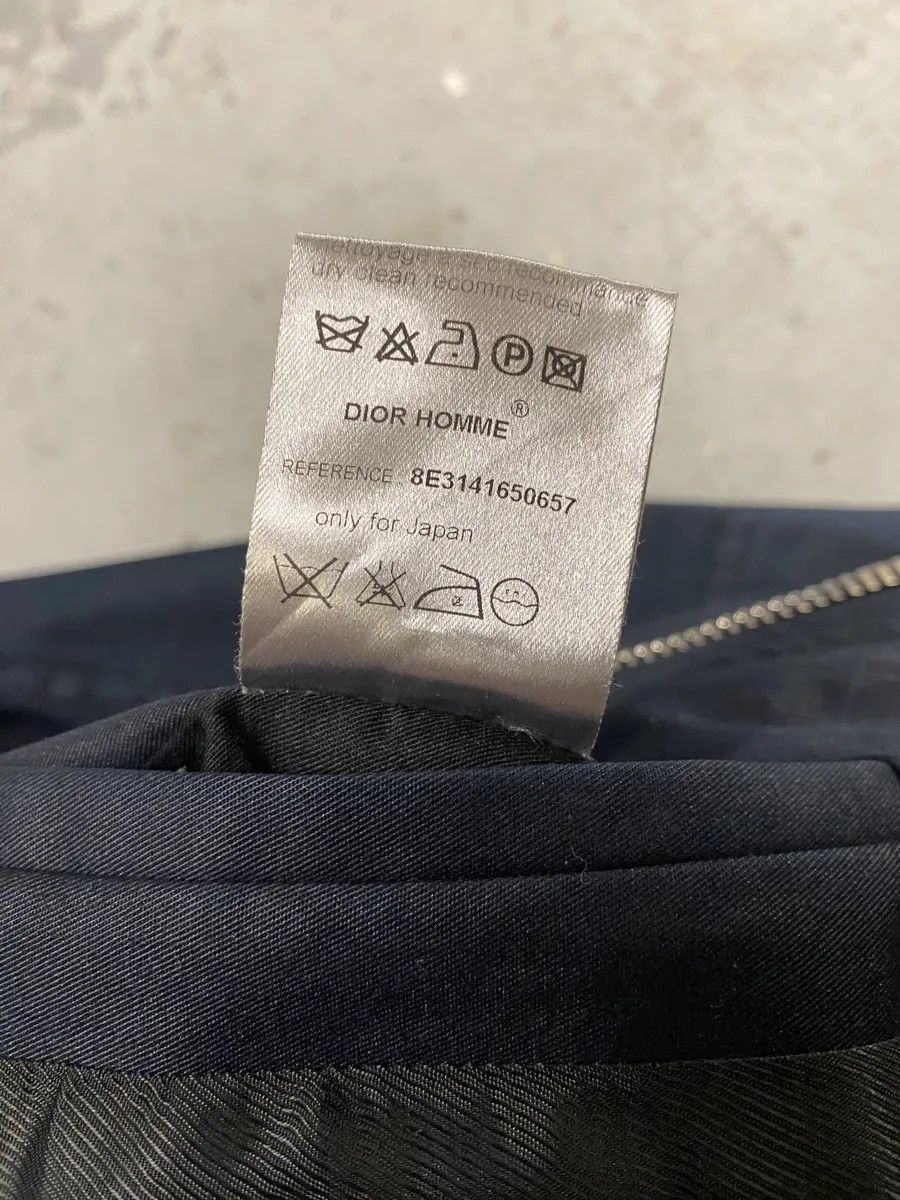 Dior AW2008 Dior Navy Trucker Contemporary Jacket by Kris Van Assche Size US L / EU 52-54 / 3 - 5 Thumbnail