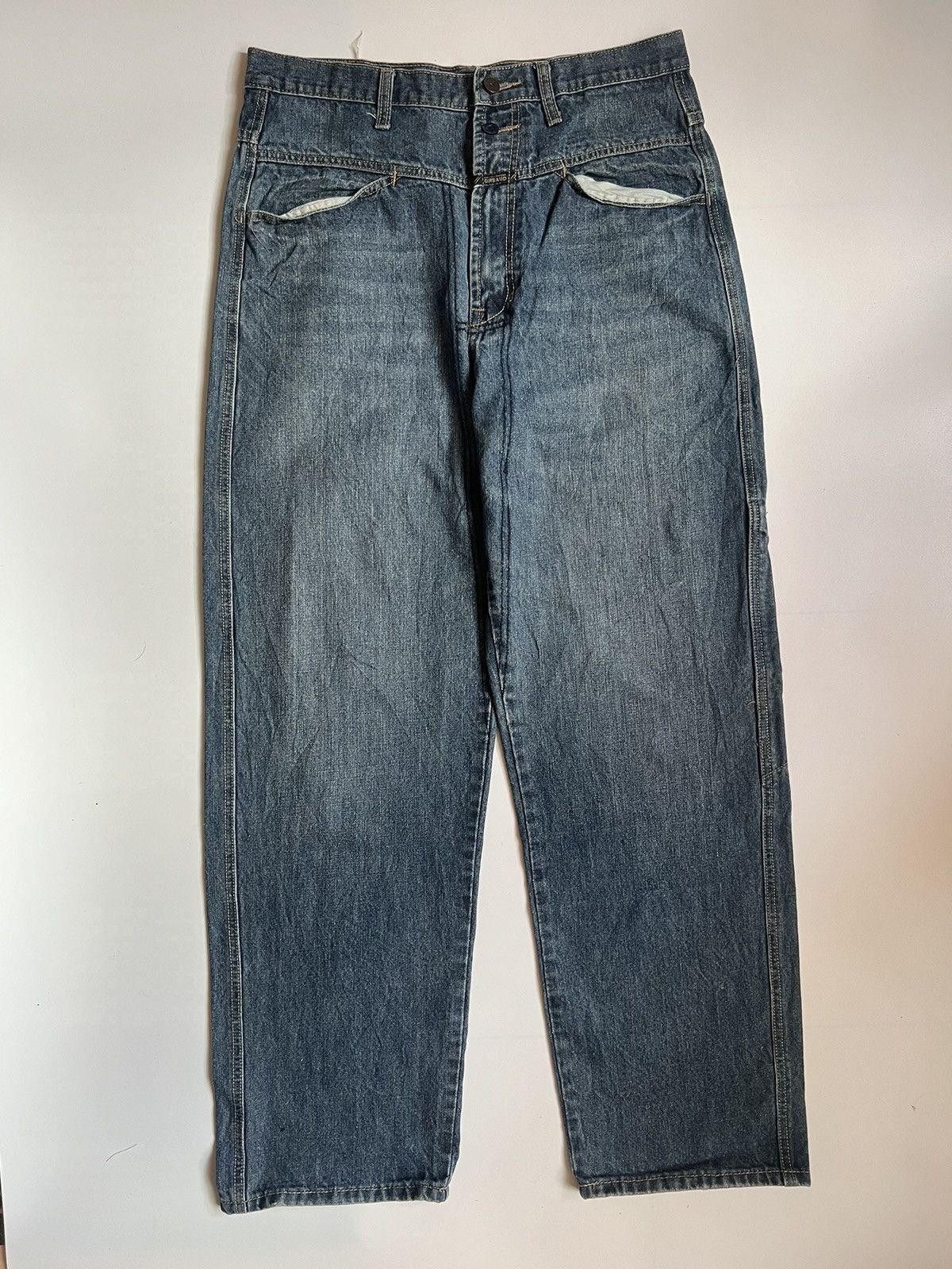 Other Marithe Francois Girbaud x Blue Brand Loose Baggy Denim Size US 32 / EU 48 - 2 Thumbnail