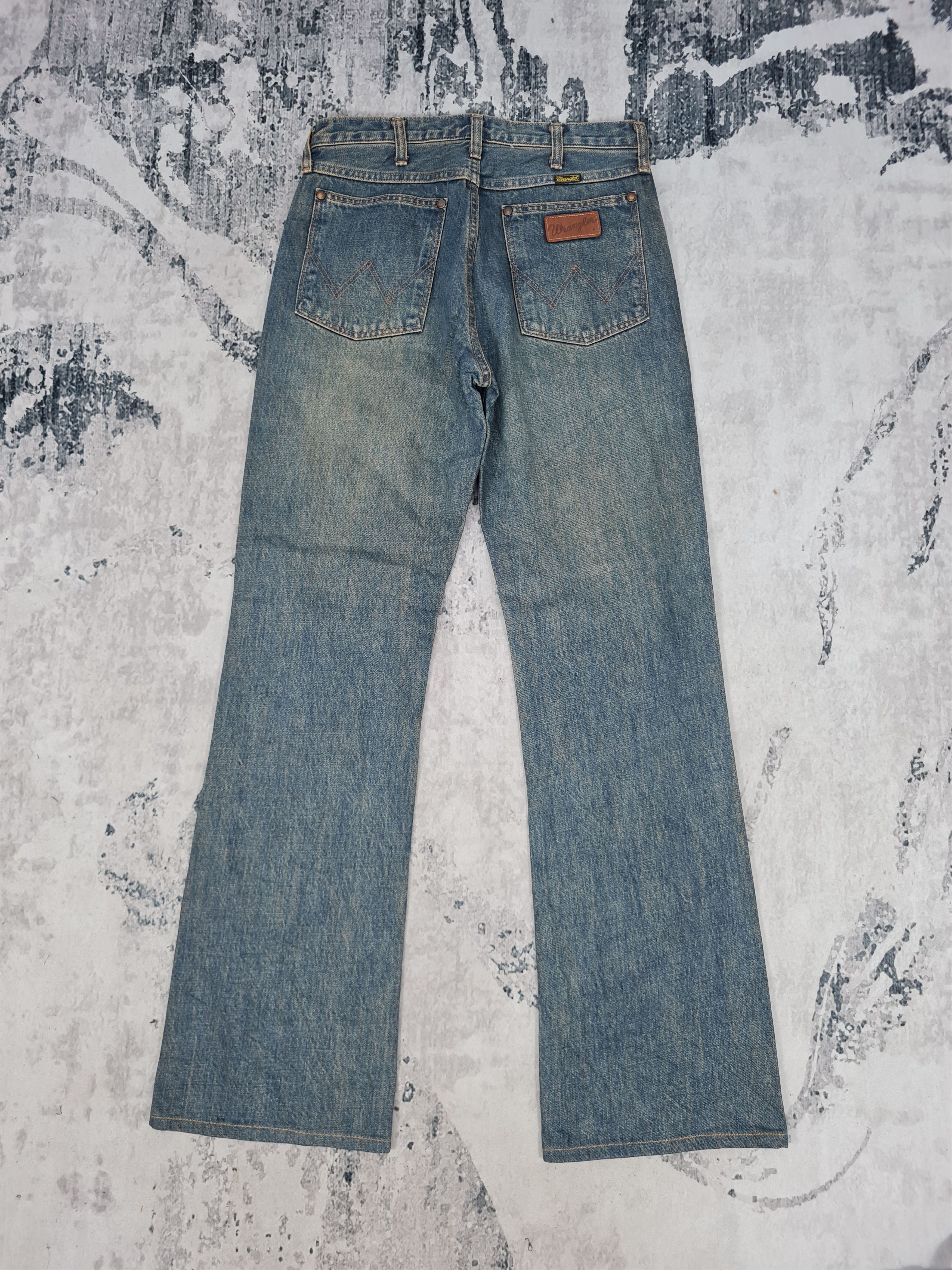 Vtg WRANGLER Bootcut Flare Jeans Size 29x31.5 Jeans JB0139