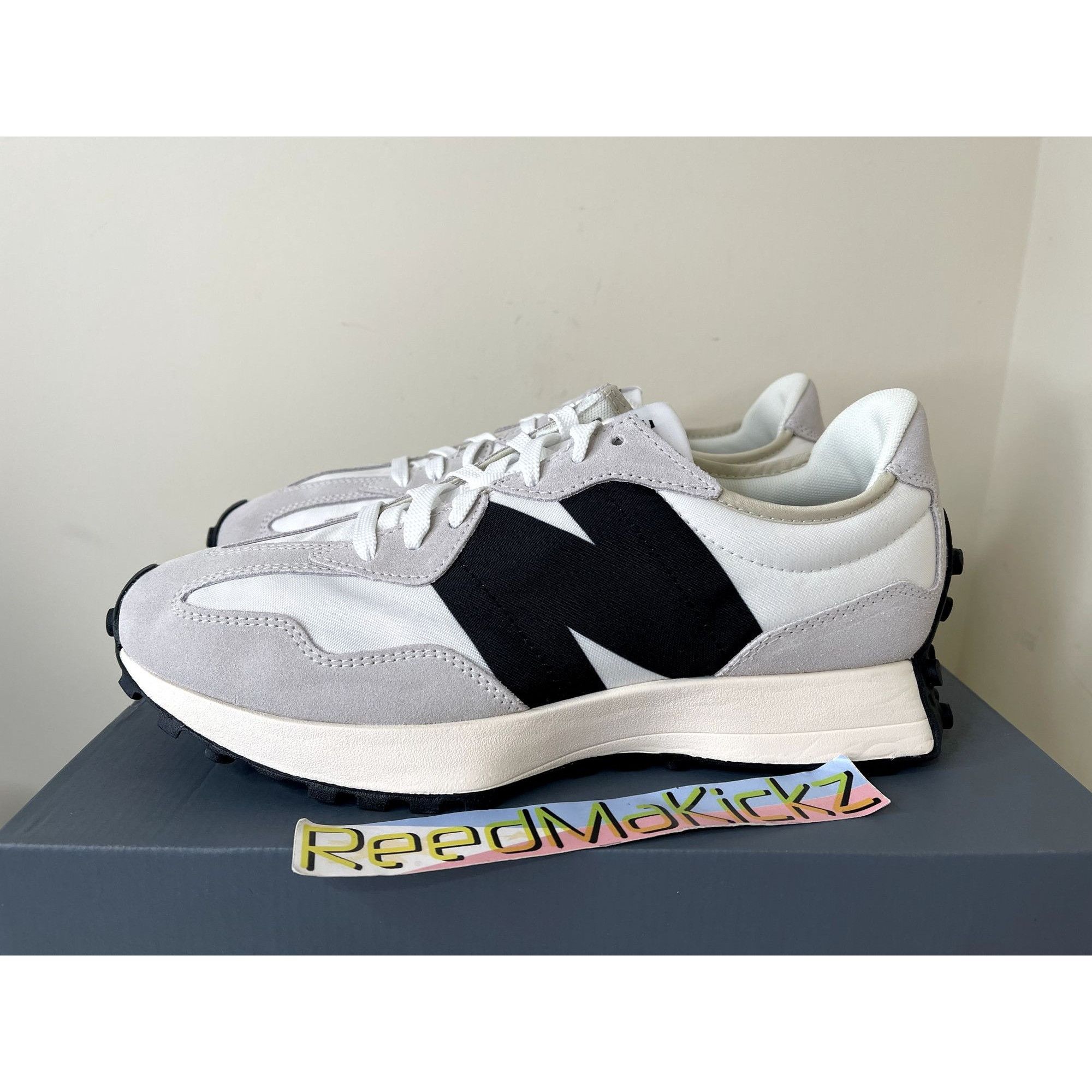 New Balance New Balance 327 Sea Salt Black Mens 11.5us Size US 11.5 / EU 44-45 - 1 Thumbnail