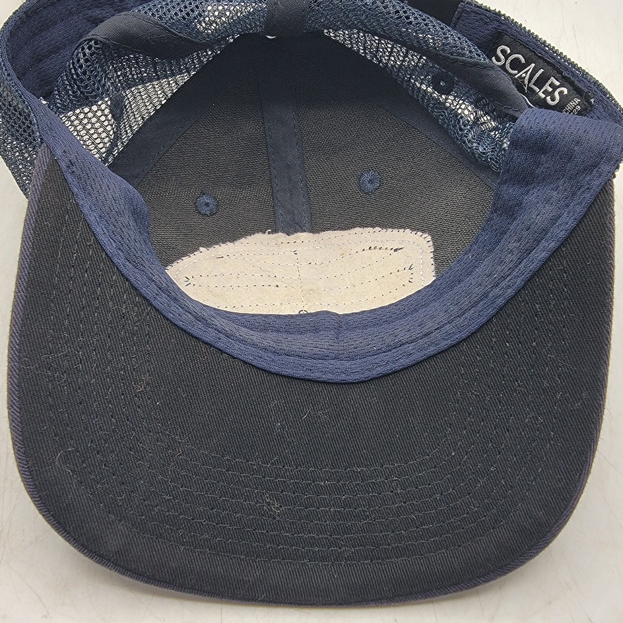 Other Scales Gear Fish The Rip Blue Trucker Hat Adjustable Snapbac Size ONE SIZE - 7 Thumbnail