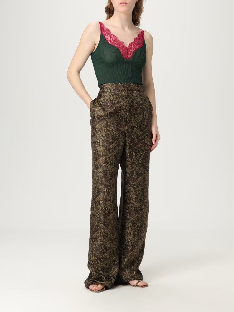 Saint Laurent Paris o1y0126 Casual Pant in Multicolor Size 30" / US 8 / IT 44 - 2 Thumbnail