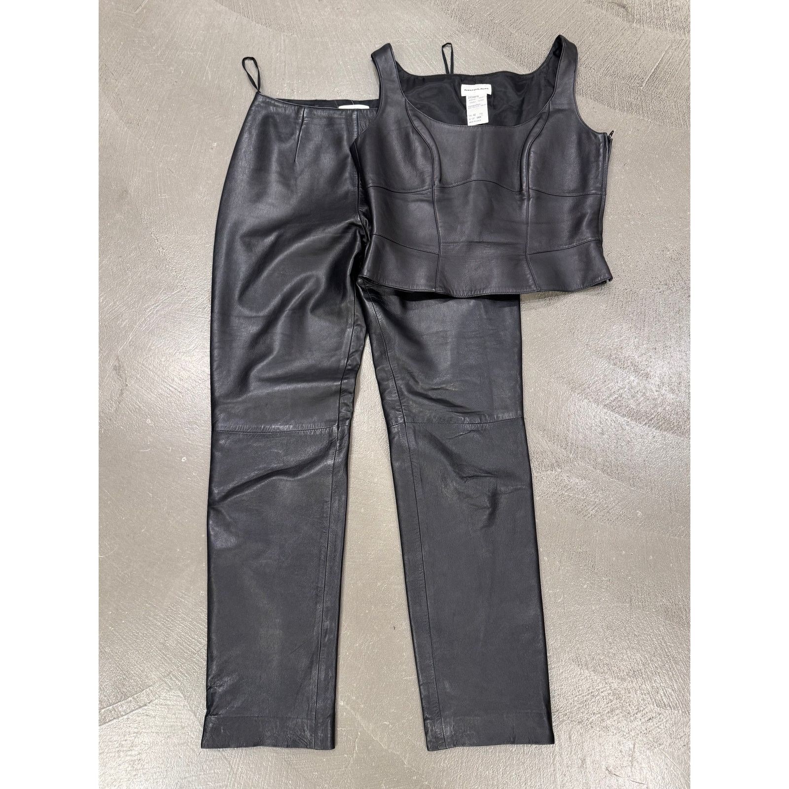 Thierry Mugler 2000s Mugler set (top + pants) Size 28" / US 6 / IT 42 - 3 Thumbnail