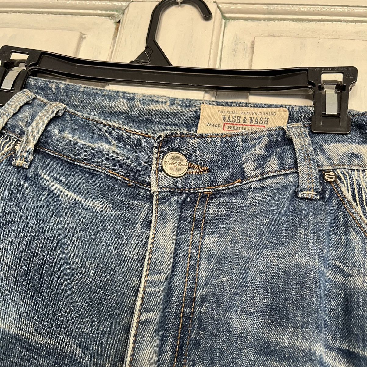 Japanese Brand Wash & Wash Japanese Brand Y2K Style Size US 34 / EU 50 - 6 Thumbnail