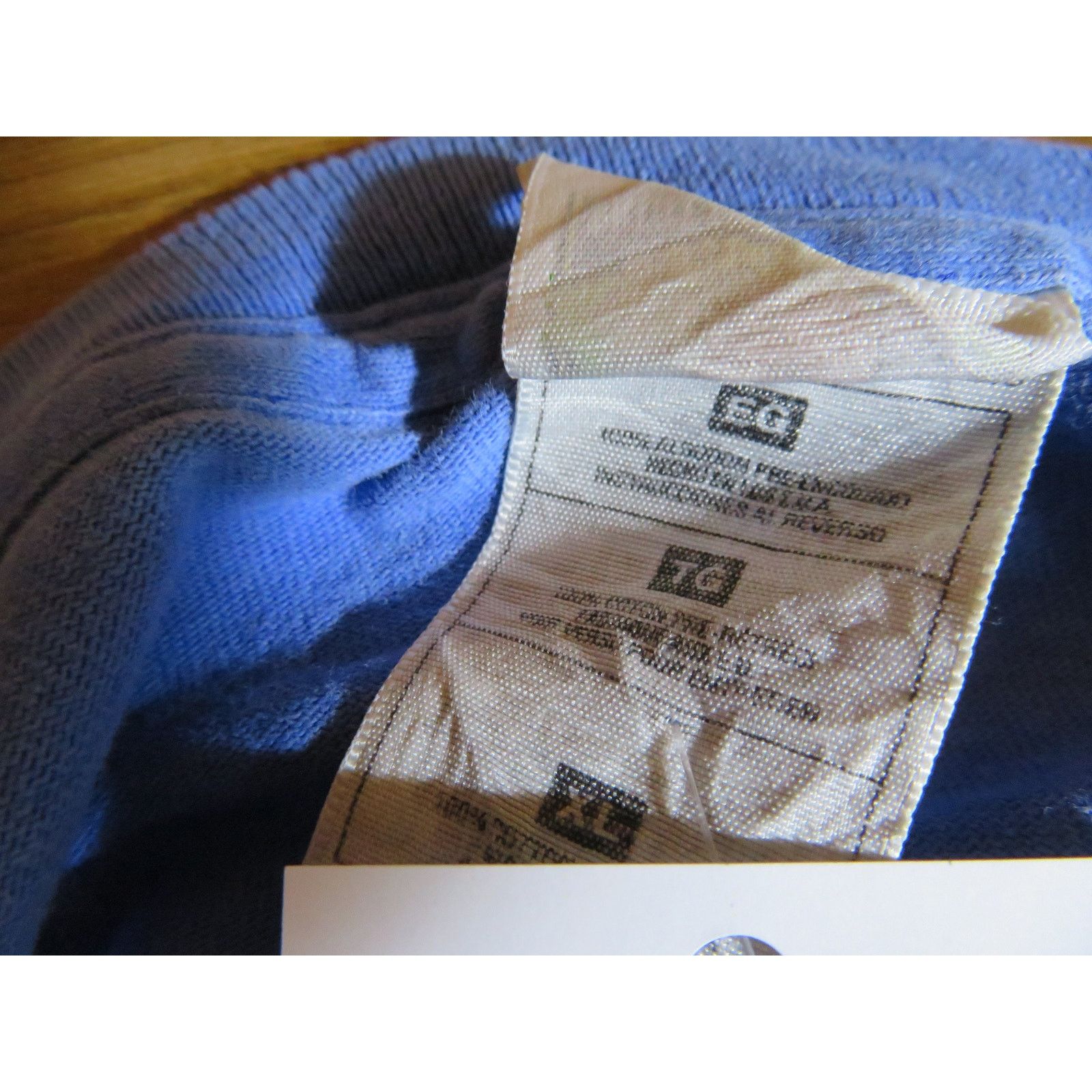Fruit Of The Loom Intel T-shirt, Blue Sz XL Vintage 1990s Size US XL / EU 56 / 4 - 5 Thumbnail