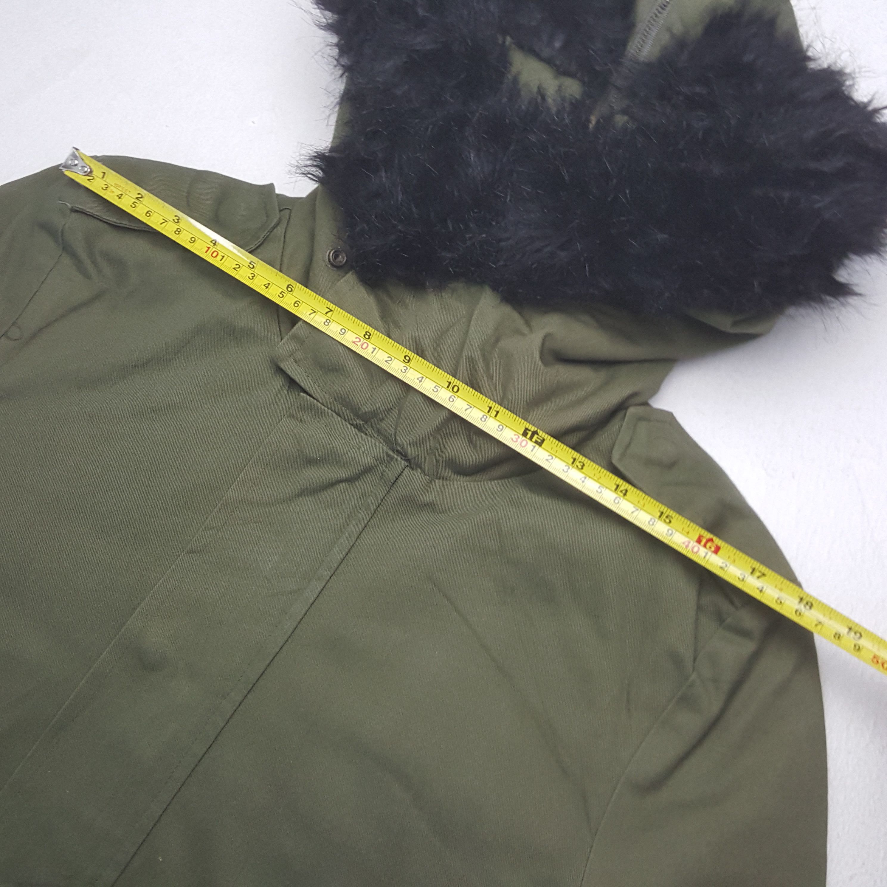 Attachment Vintage Attachment Army Military Parka Jacket Fur Hoodie Size US S / EU 44-46 / 1 - 5 Thumbnail
