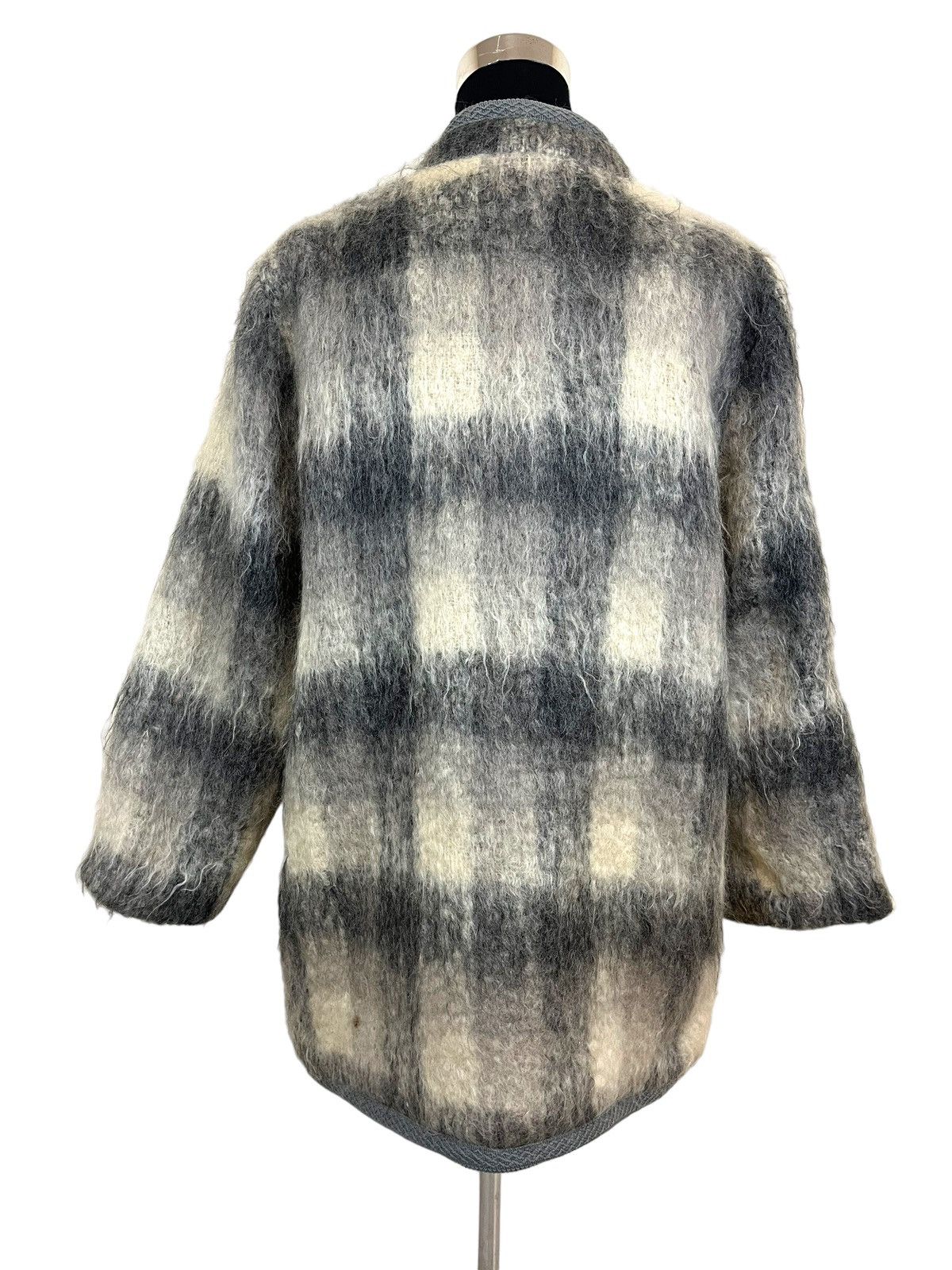 Syndicate Japanese Brand Mohair Jacket inspired By Kurt Cobain Size L / US 10 / IT 46 - 2 Thumbnail