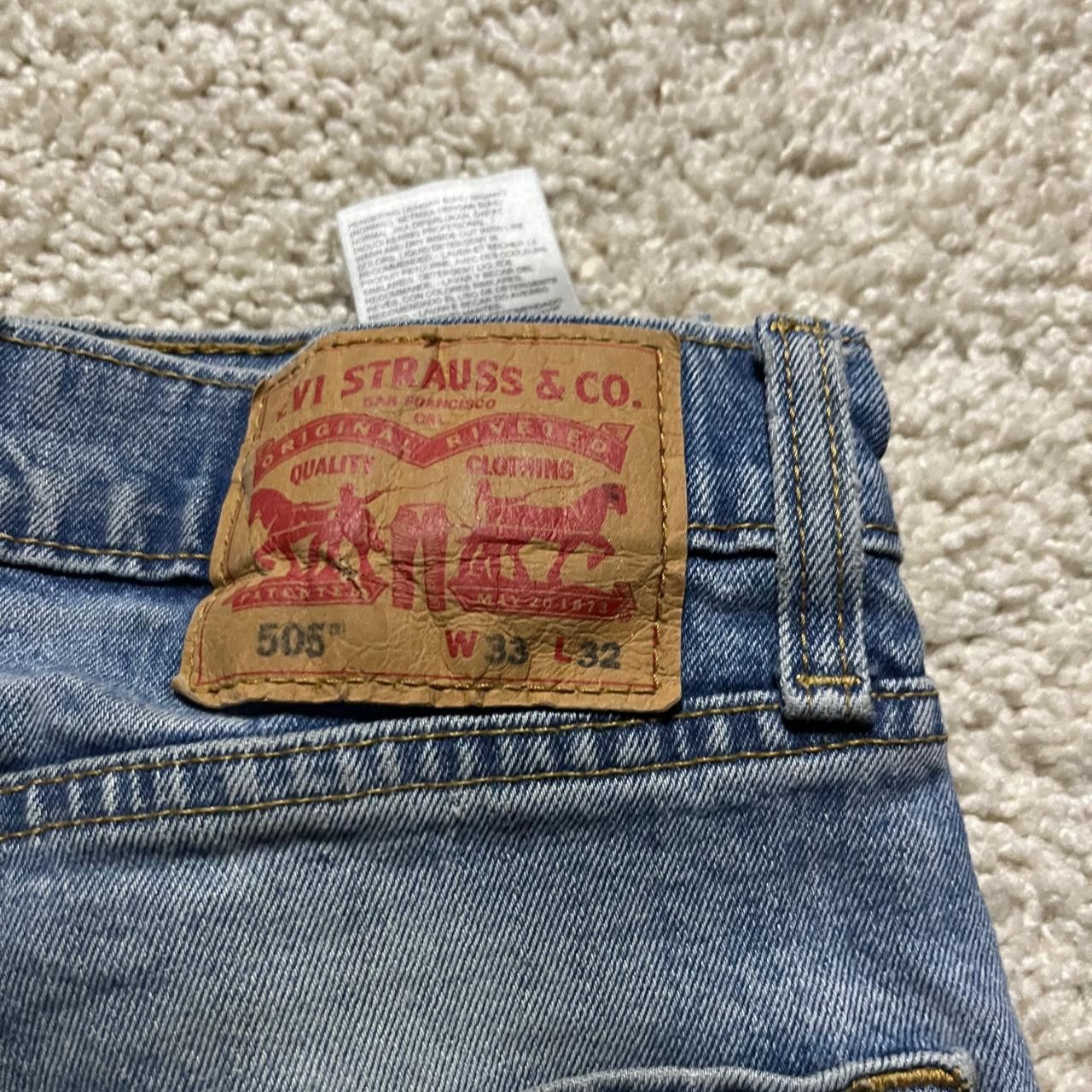 Levi's Levi’s 505 - Size 33x32 Size US 33 - 2 Thumbnail