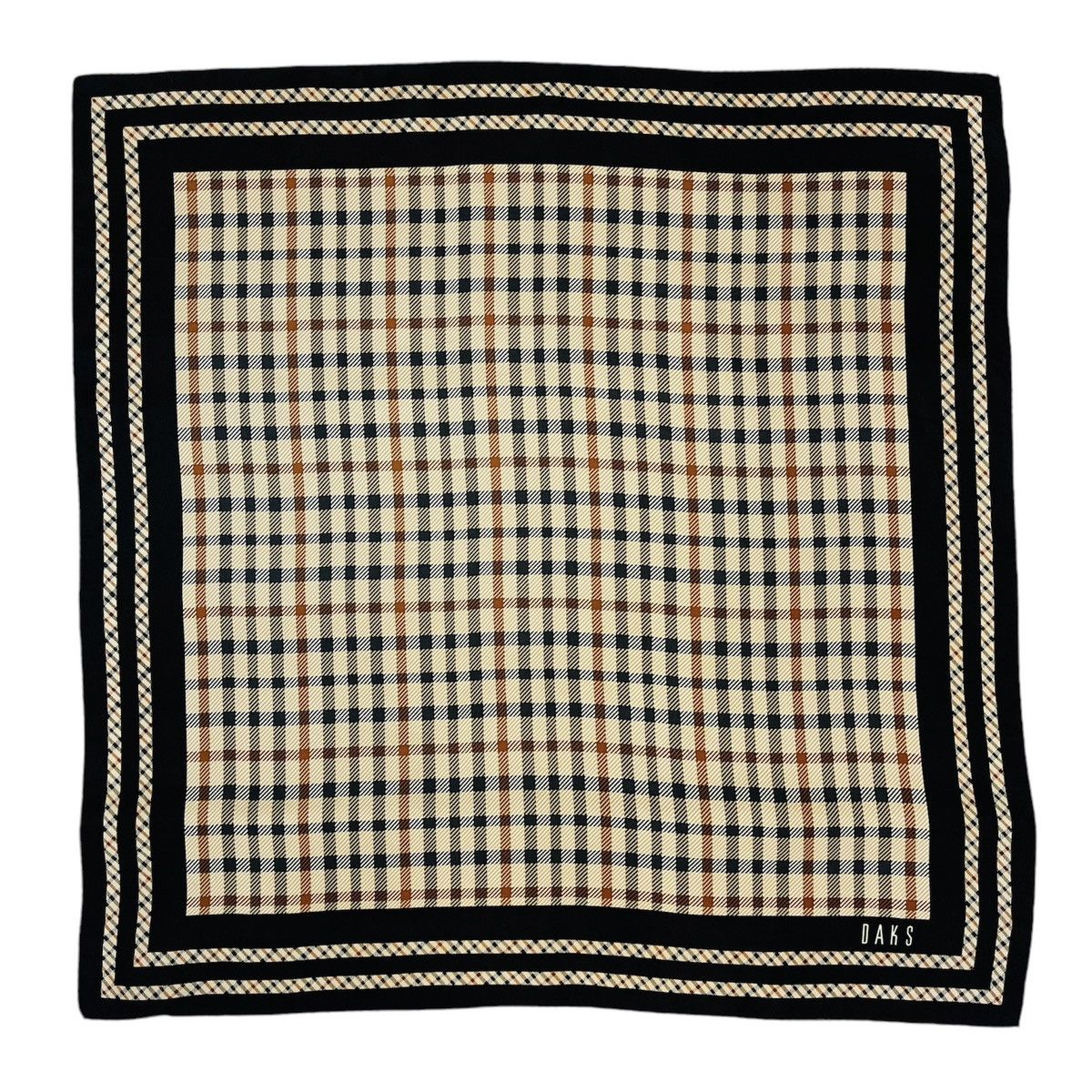 DAKS × Vintage DAKS BANDANA HANDKERCHIEF NECKERCHIEF SCARF Size ONE SIZE - 1 Thumbnail