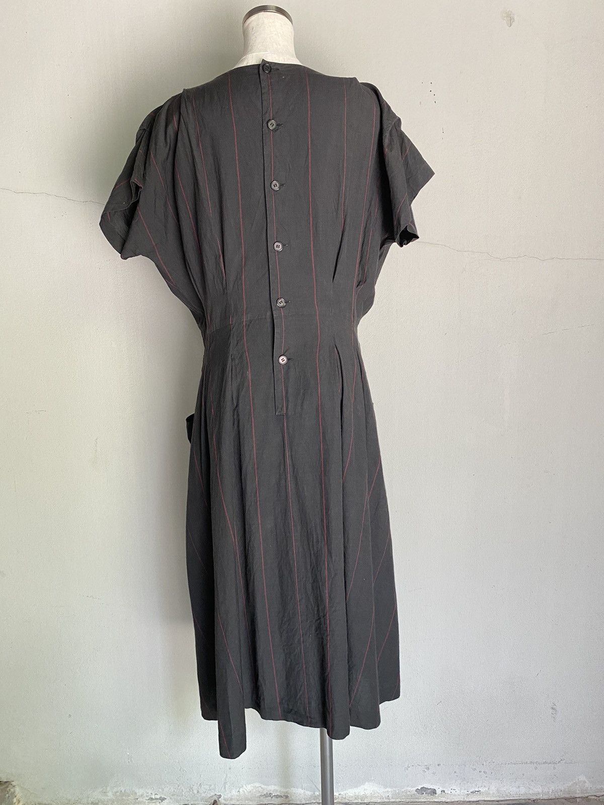 Y's × Yohji Yamamoto Y's Yohji Yamamoto Vintage Black Pocket Dress Size M / US 6-8 / IT 42-44 - 12 Thumbnail