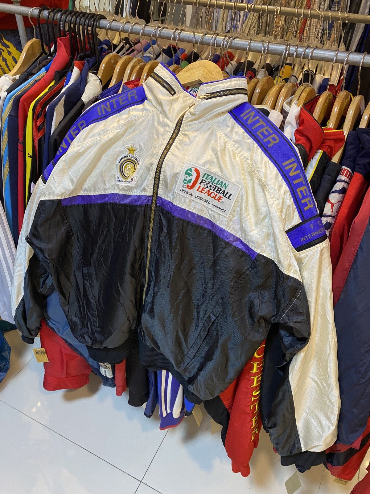 Kappa Vintage 90s Inter Milan Jacket Size US XL / EU 56 / 4 - 1 Thumbnail