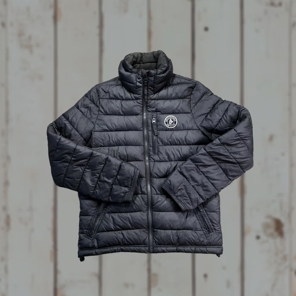 Abercrombie & Fitch Abercrombie & Fitch Jacket Mens L Black Puffer Quilted Full Zip Insulated Size US L / EU 52-54 / 3 - 1 Thumbnail