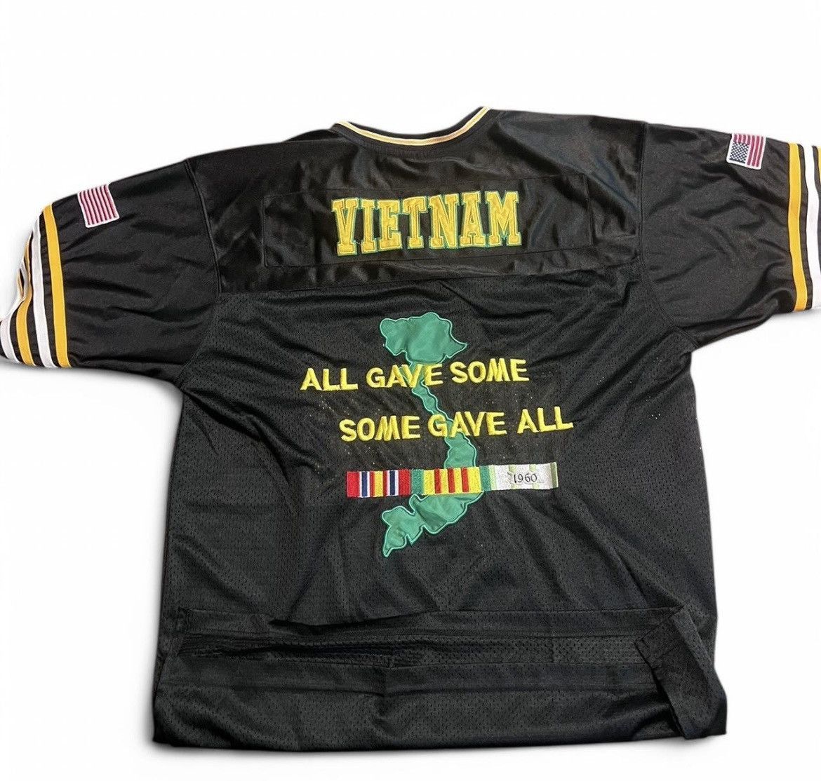 Vintage Vietnam War Jersey Size US L / EU 52-54 / 3 - 1 Thumbnail