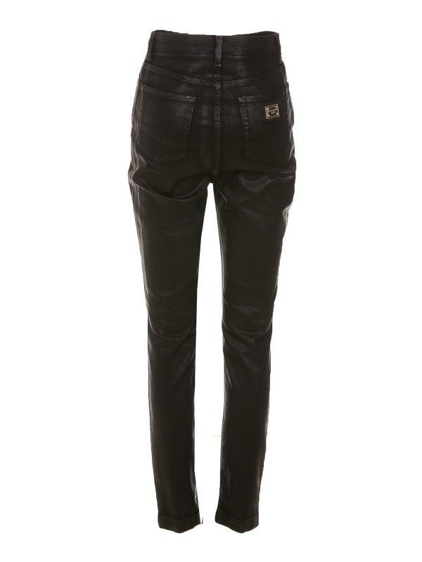 Dolce & Gabbana o1y0925 Casual Pant in Black Size 27" / US 4 / IT 40 - 2 Thumbnail