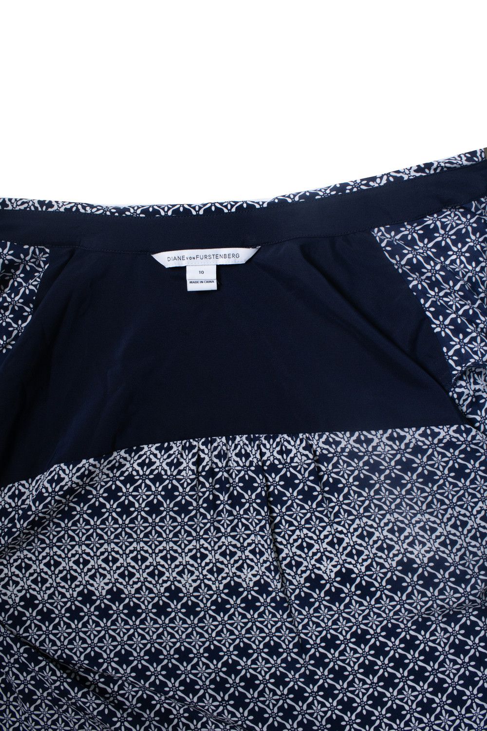 Diane von Furstenberg Diane von Furstenberg, Shirt dress with wrap belt Size L / US 10 / IT 46 - 9 Thumbnail
