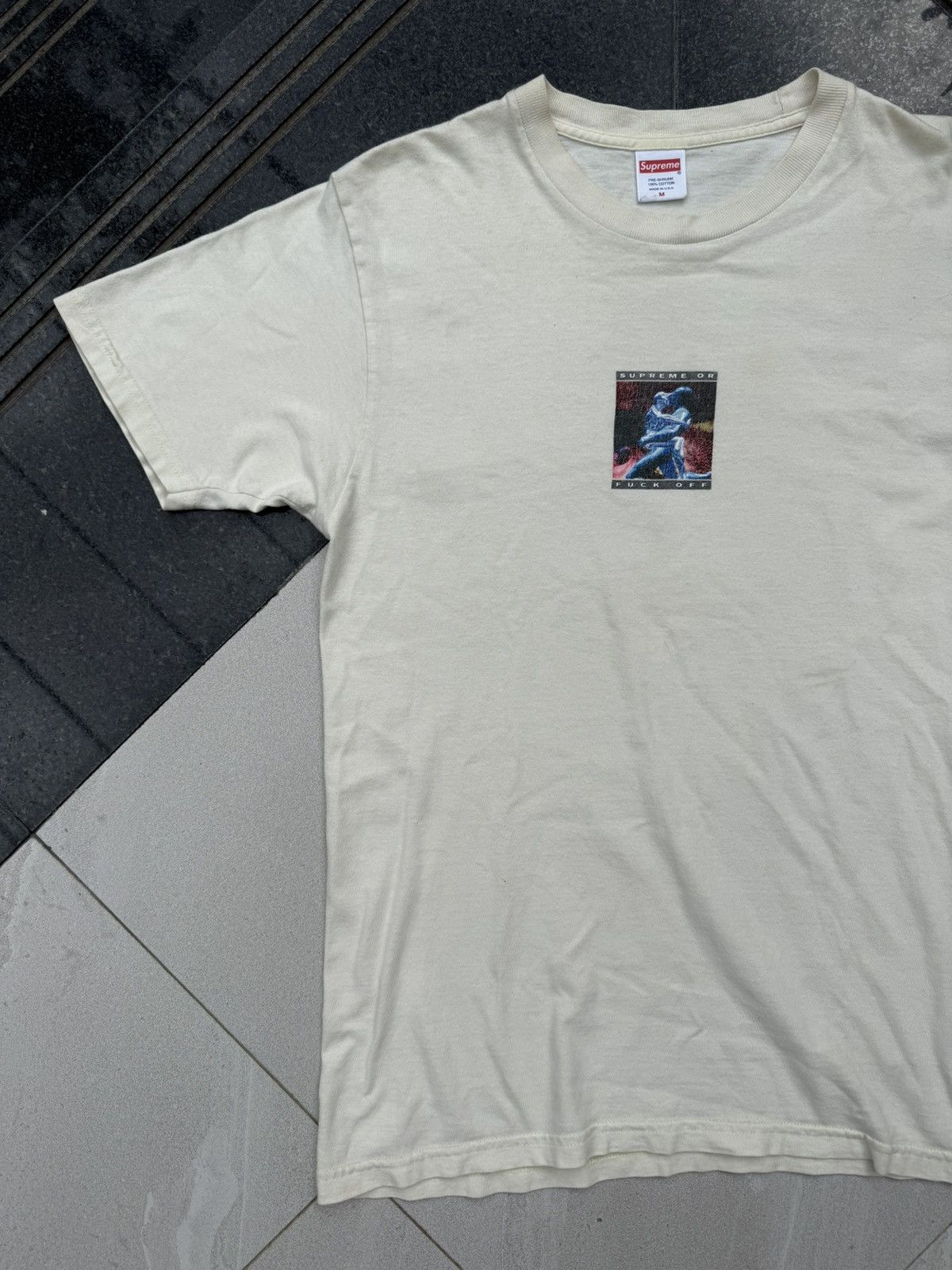 Supreme 90’s SUPREME OR FUCK OFF RARE CENTRALLOGO Y2K VINTAGE TSHIRT Size US M / EU 48-50 / 2 - 3 Thumbnail