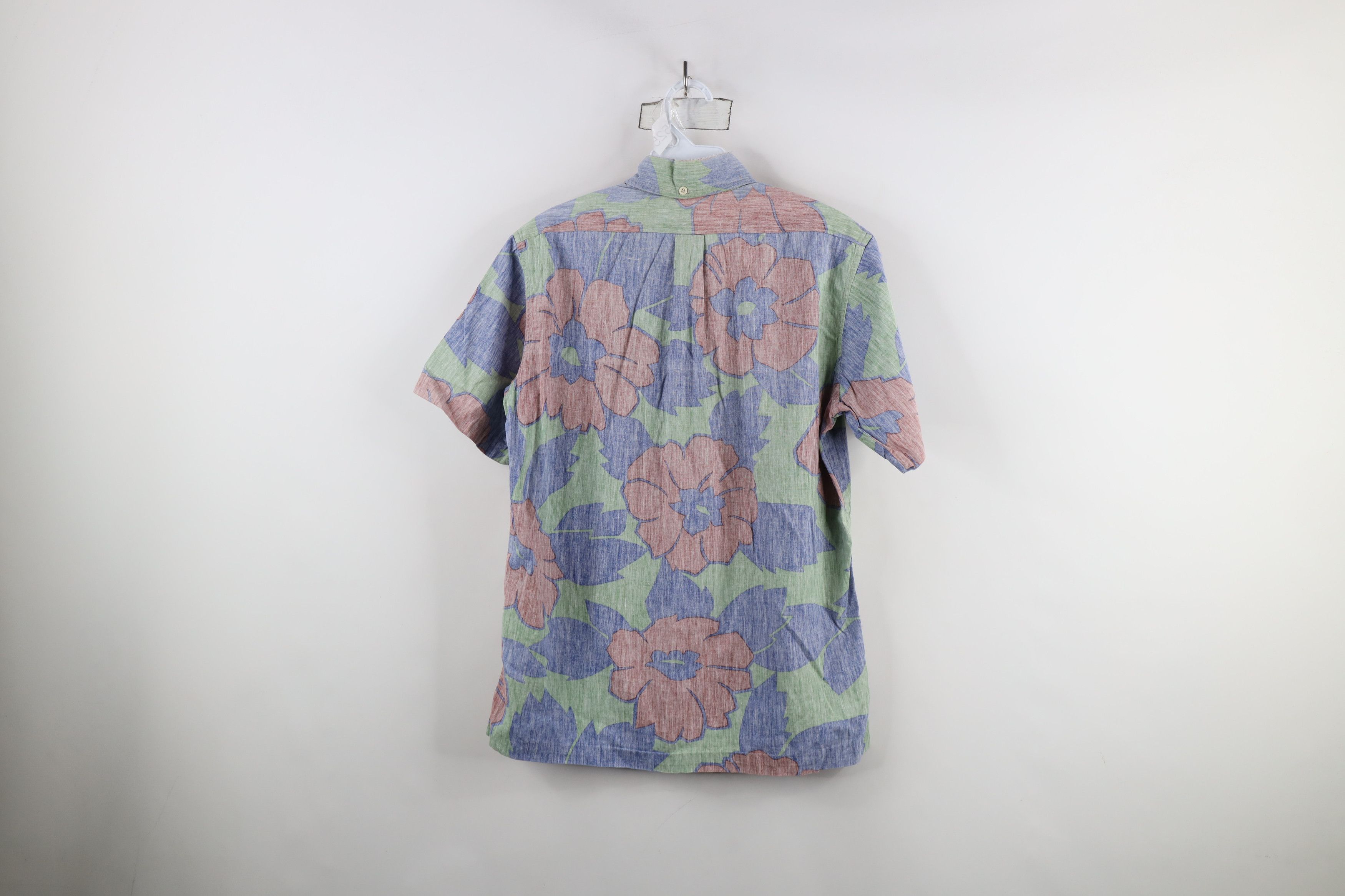 Vintage Vintage 90s Reyn Spooner Flower Button Down Polo Shirt USA Size US S / EU 44-46 / 1 - 12 Thumbnail