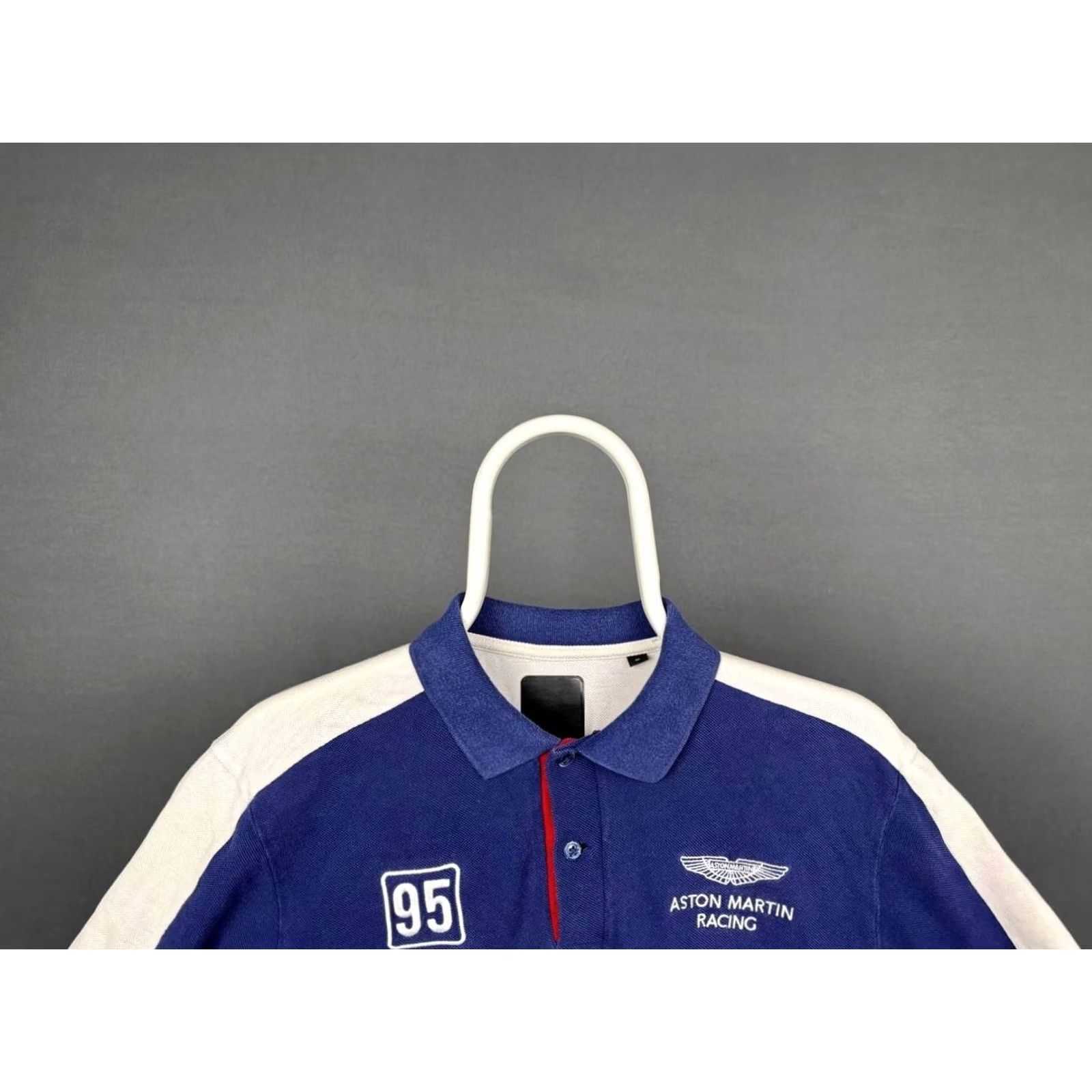 Hackett Hackett London Shirt Mens M Blue White Men Aston Martin Racing Polo Size Short Sleeve Size US M / EU 48-50 / 2 - 6 Thumbnail