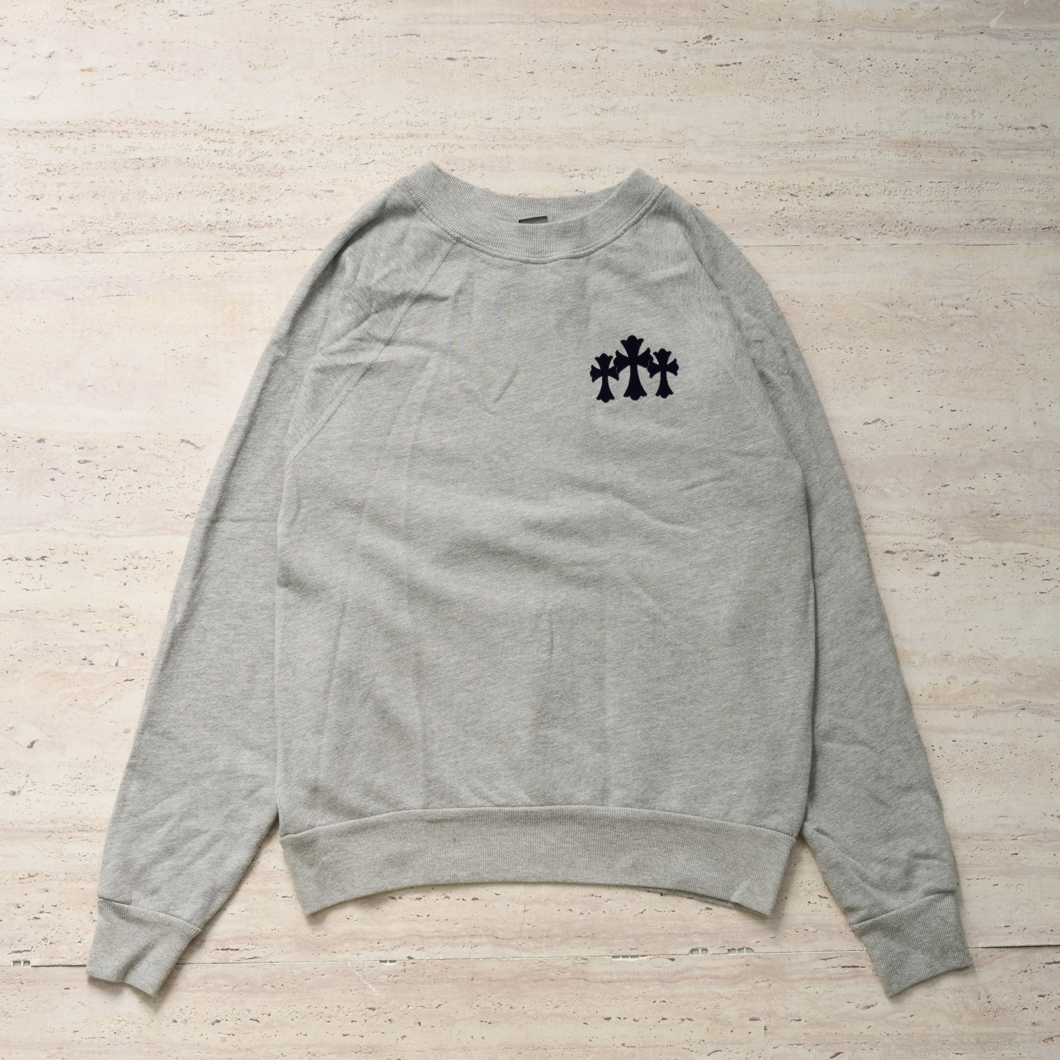 Chrome Hearts Chrome Hearts Blind Spot black Tripple Cross Sweater Gray Size US S / EU 44-46 / 1 - 1 Thumbnail