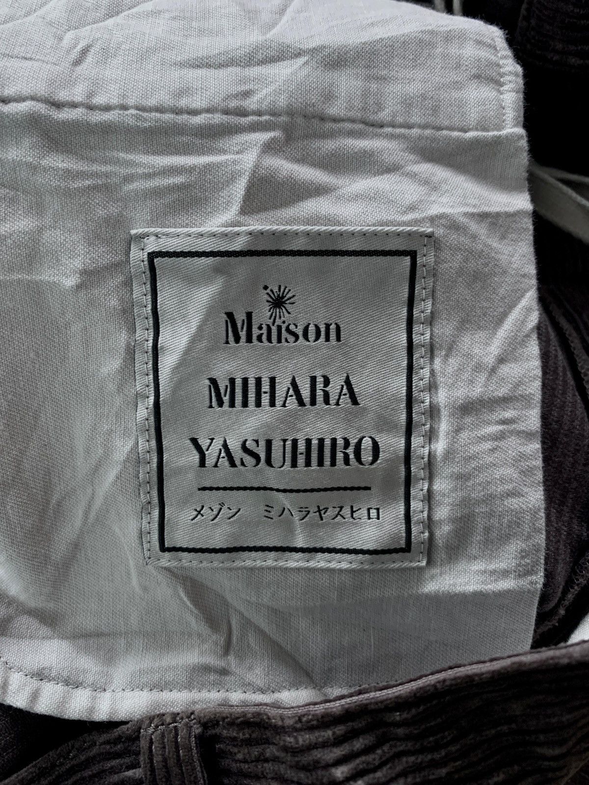 Maison MIHARA YASUHIRO Double Layered Corduroy Pants Size US 32 / EU 48 - 10 Thumbnail