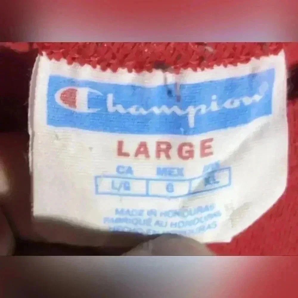 Champion Champion "Big C" logo heavy cotton vintage shirt sz L Size US L / EU 52-54 / 3 - 2 Thumbnail