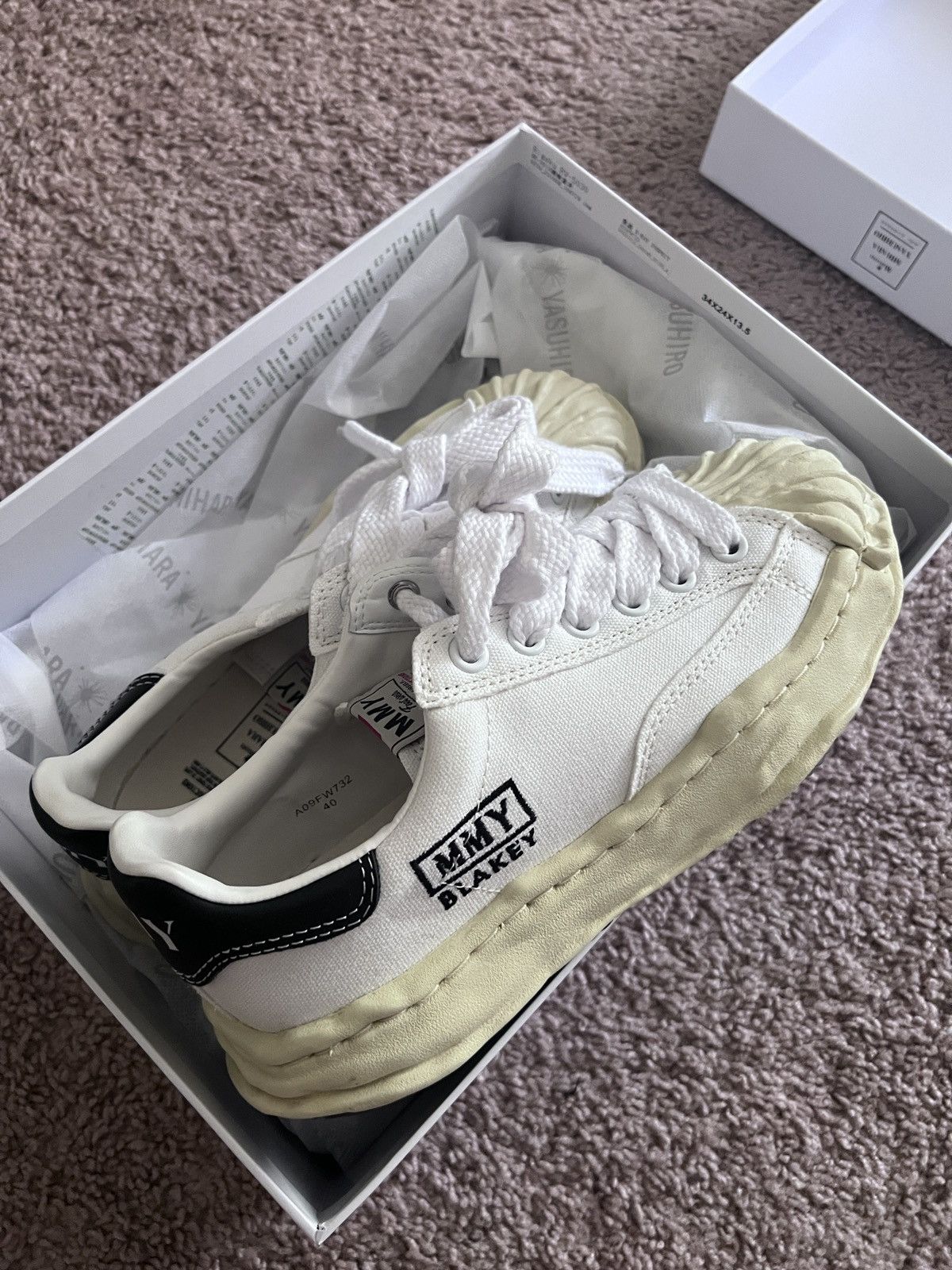 Maison MIHARA YASUHIRO Maison Miharayasuhiro Blakey neakers Size US 8 / EU 41 - 4 Thumbnail