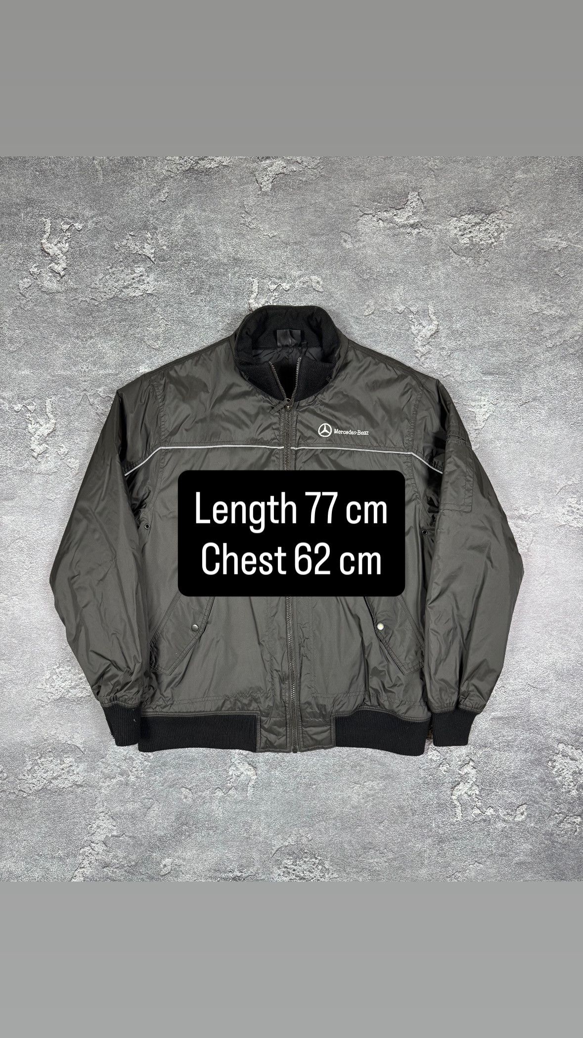 Mercedes-Benz Mercedes-Benz Nylon Y2K Racer Jacket Size XL Streetwear Size US XL / EU 56 / 4 - 2 Thumbnail