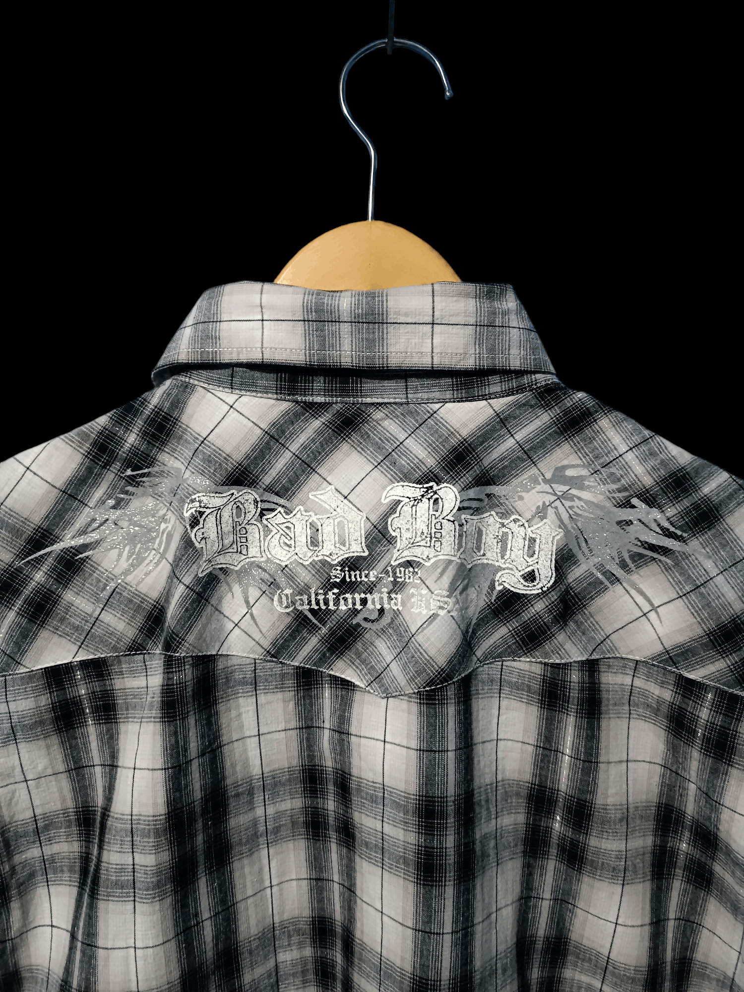 Vintage Vintage 90s Bad Boy Western Short Sleeve Shirt Size US M / EU 48-50 / 2 - 5 Thumbnail