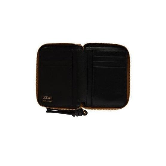Loewe LOEWE Oak Brown Leather Wallet New & Authentic Size ONE SIZE - 4 Thumbnail